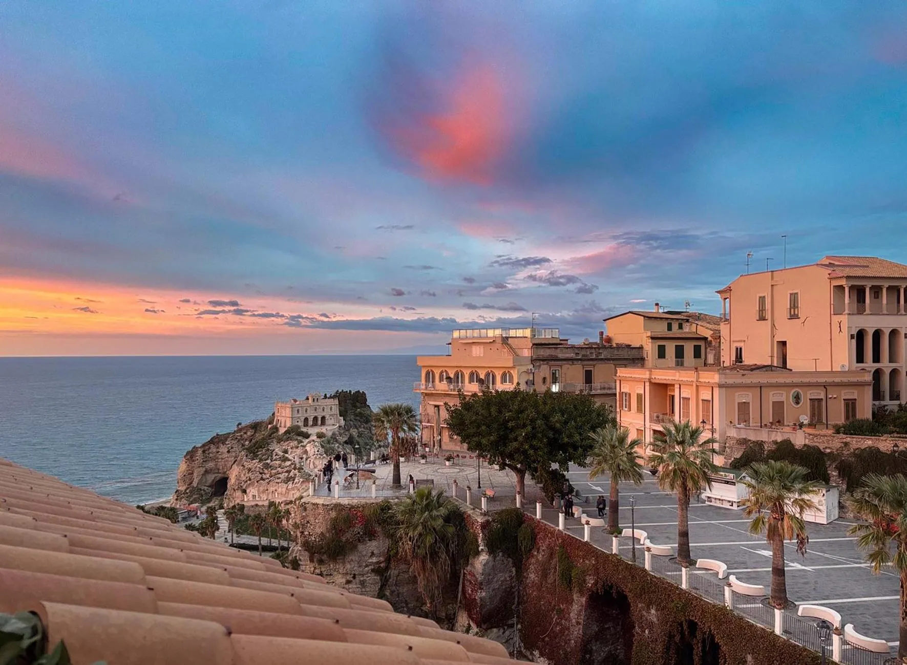Balcony/Terrace in B&B Island Tropea -Sea View Rooms & Suites-