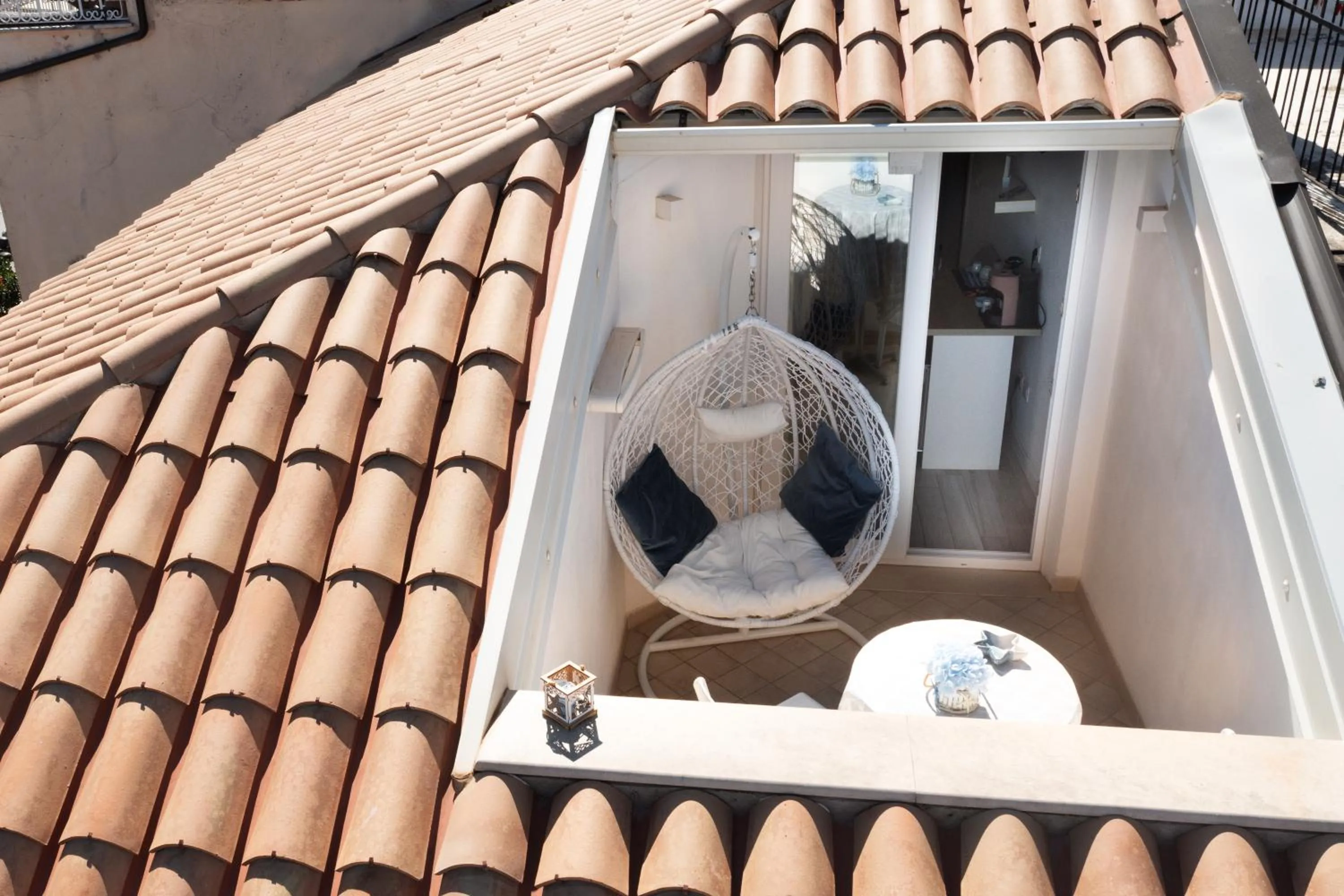 Balcony/Terrace in B&B Island Tropea -Sea View Rooms & Suites-