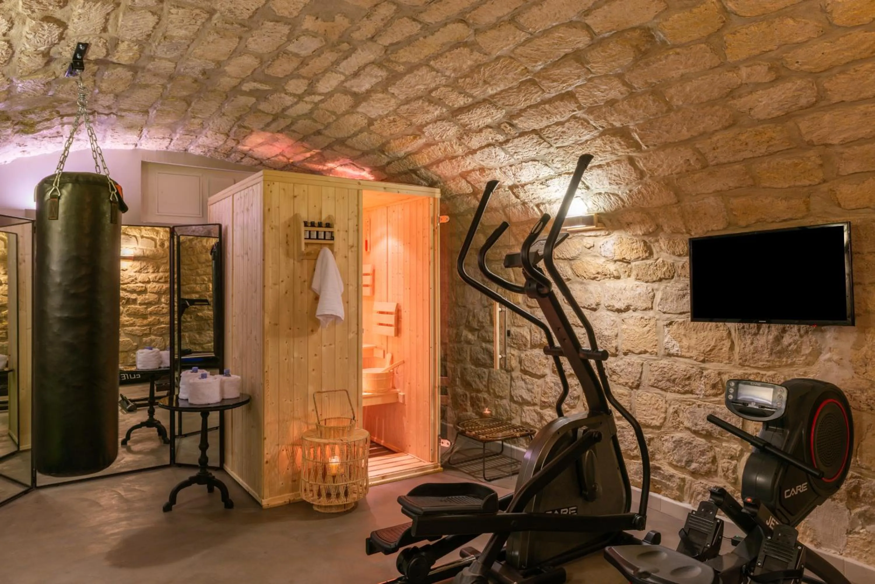 Fitness centre/facilities in Hotel Touraine Opera