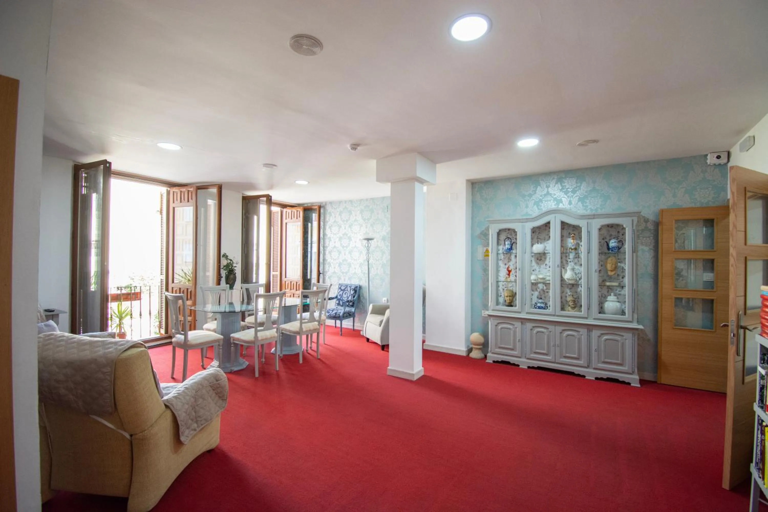 Communal lounge/ TV room in Hotel Manzanito