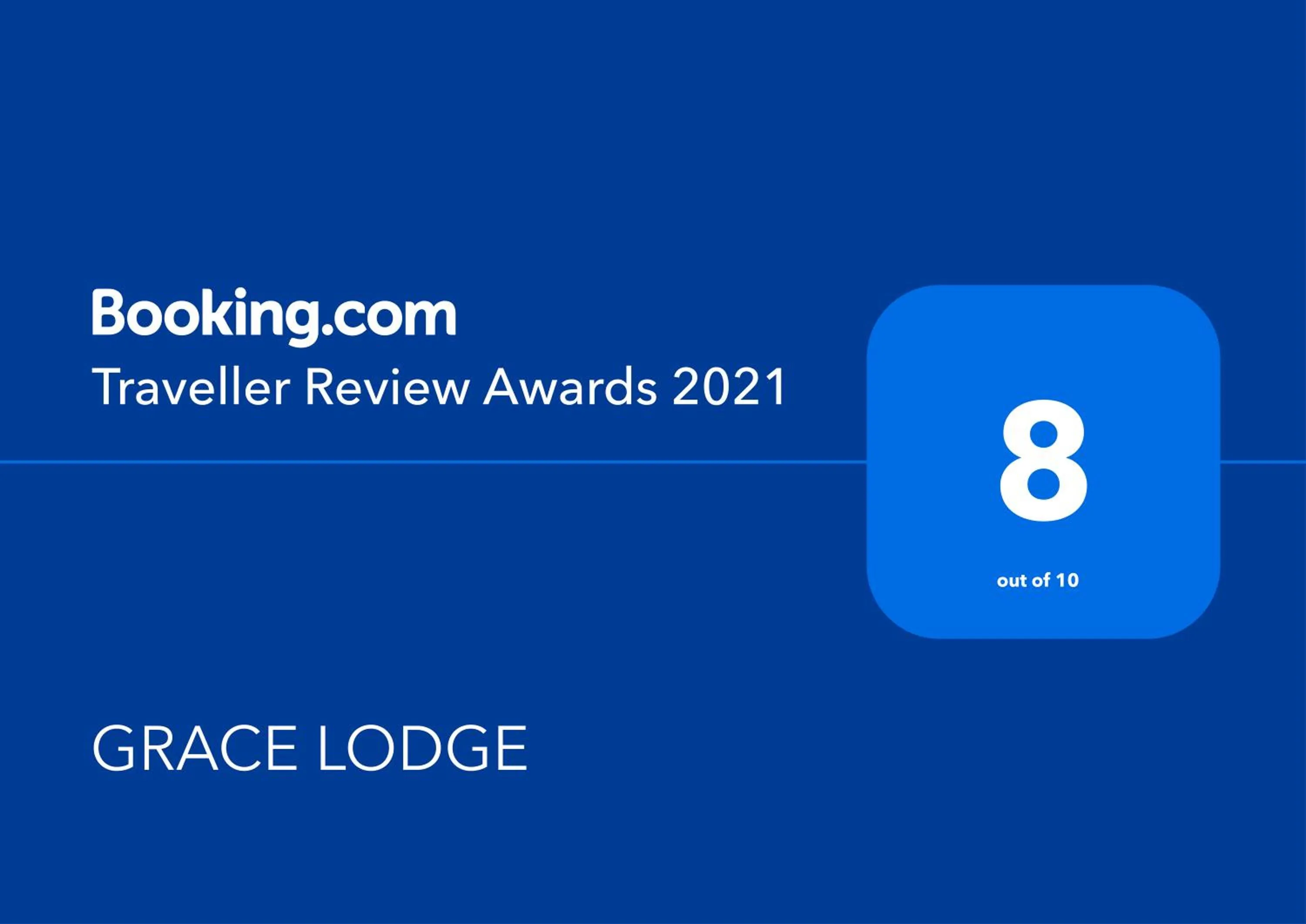 Certificate/Award in GRACE LODGE