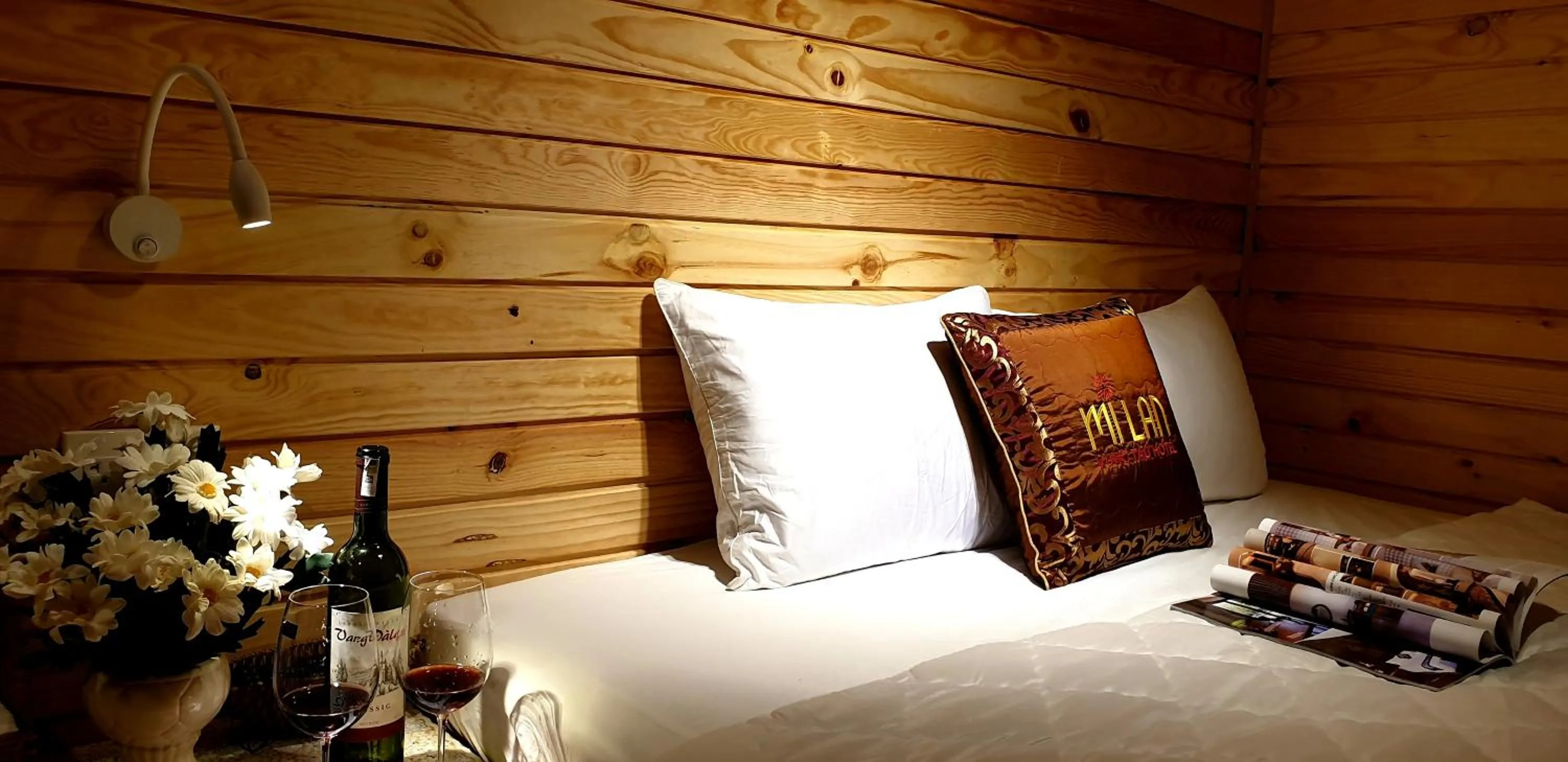 Decorative detail, Bed in Mi Lan Boutique Resort