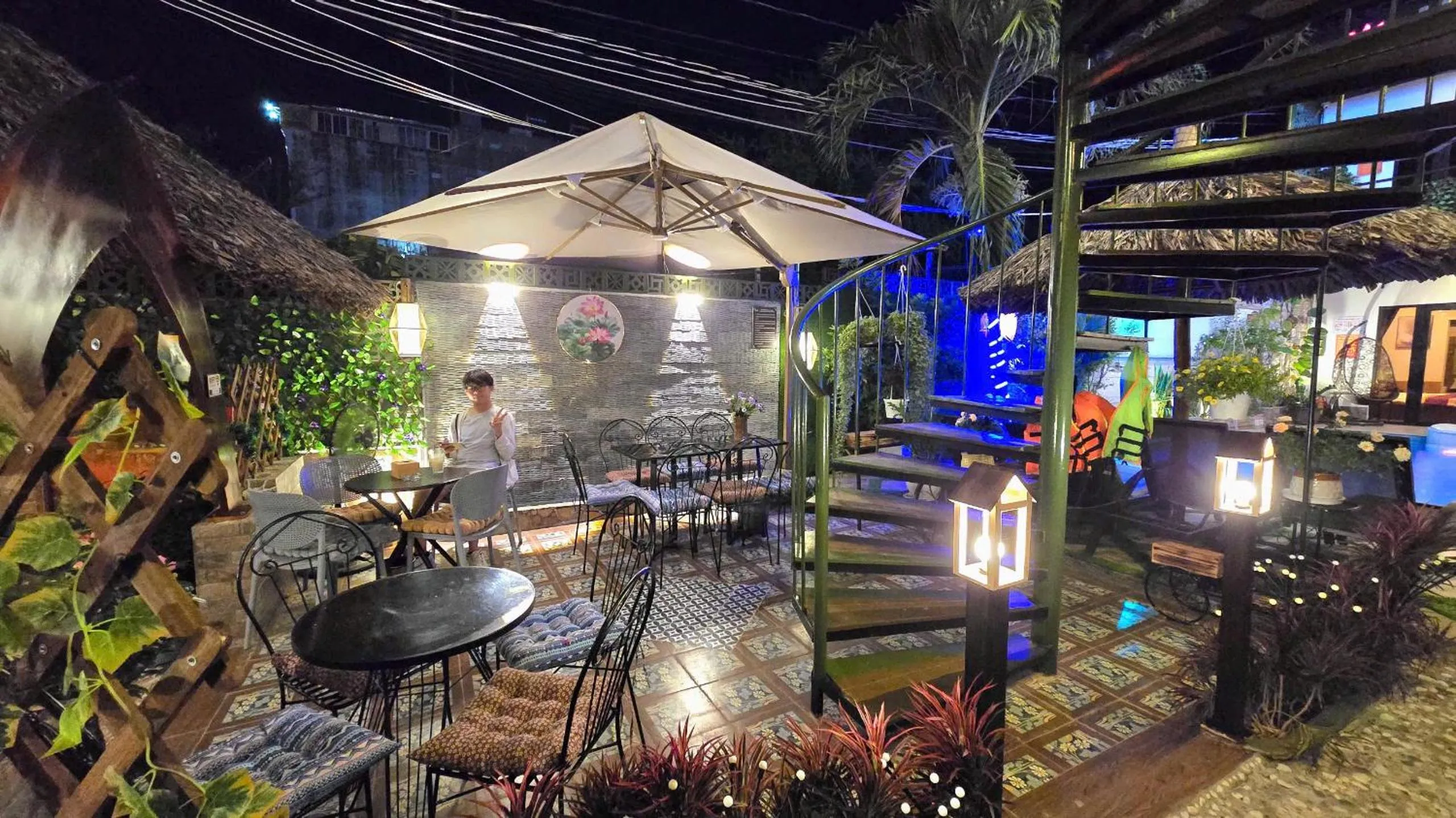 Patio in Mi Lan Boutique Resort