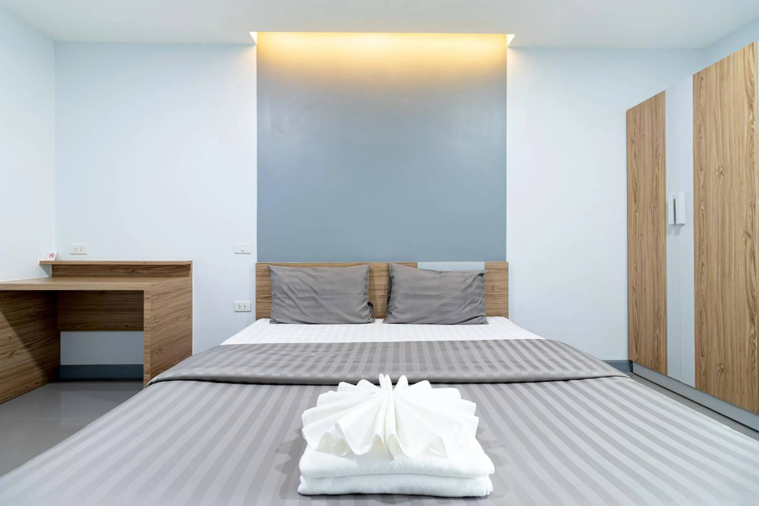 Bed in BeWish Residence Bangphlat