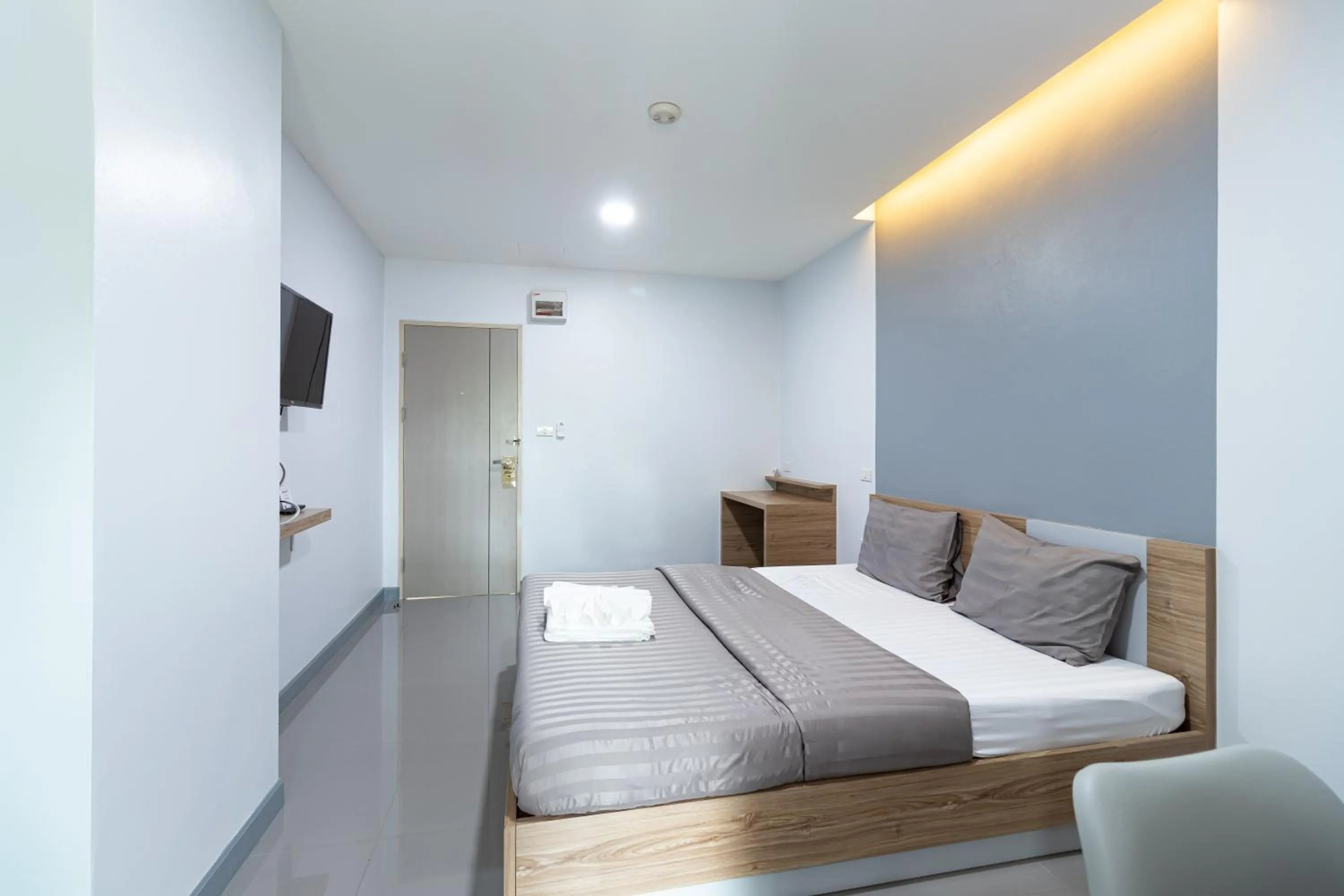 Bed in BeWish Residence Bangphlat