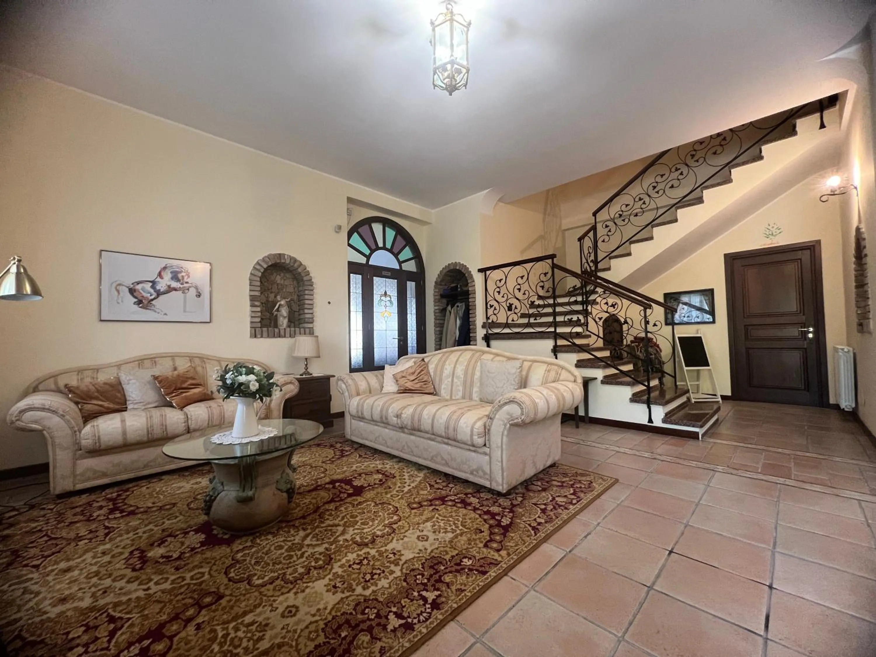 Lobby or reception in Agriresort Villa Bentivoglio