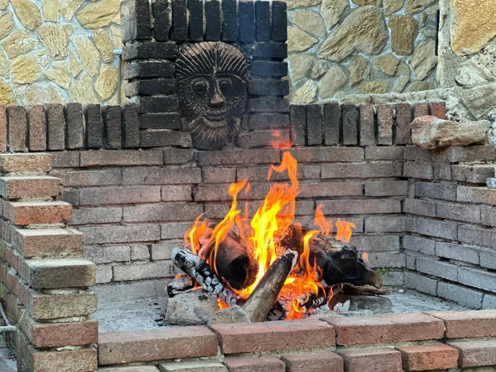 BBQ facilities in Agriresort Villa Bentivoglio