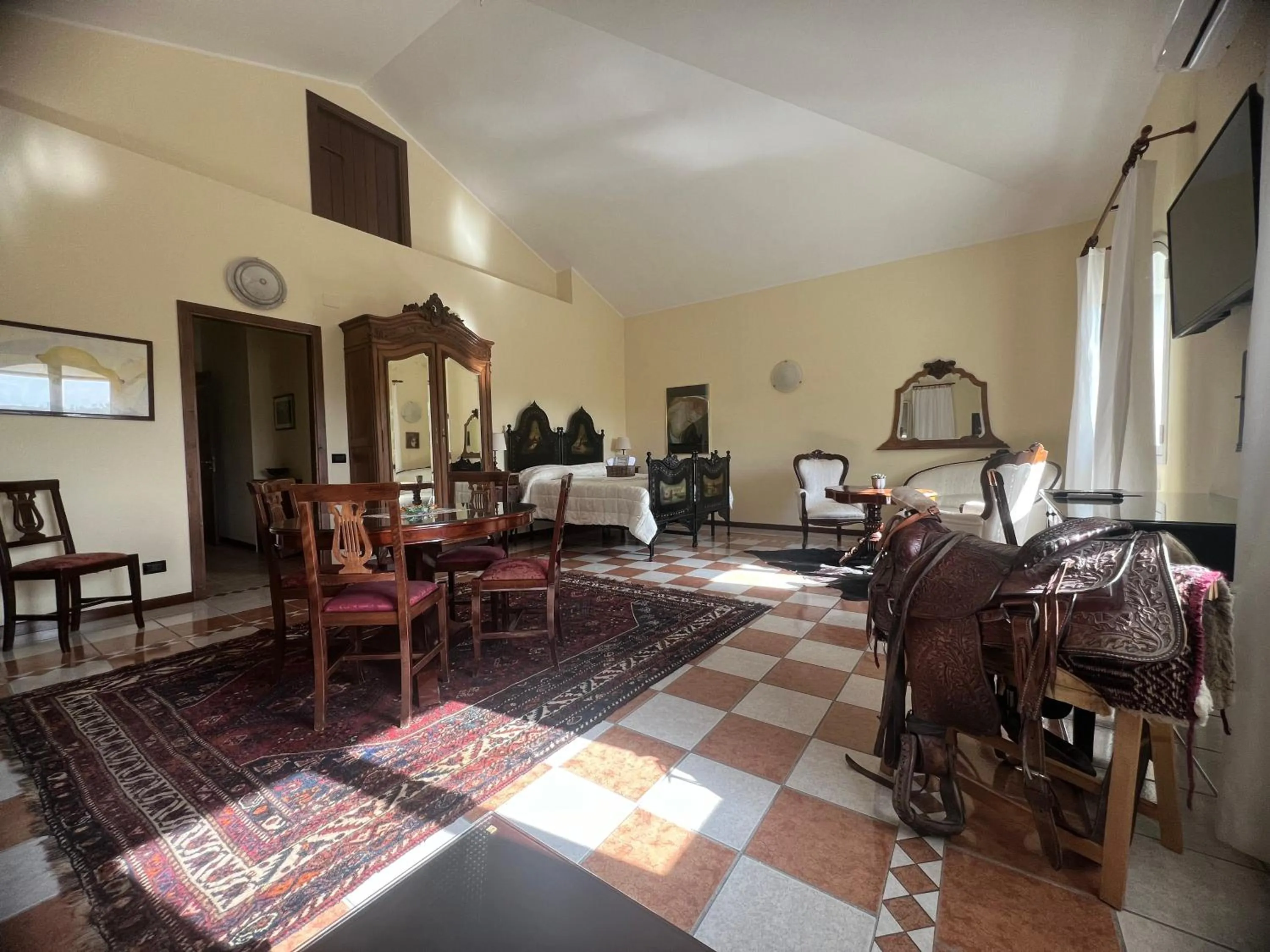 Bedroom in Agriresort Villa Bentivoglio