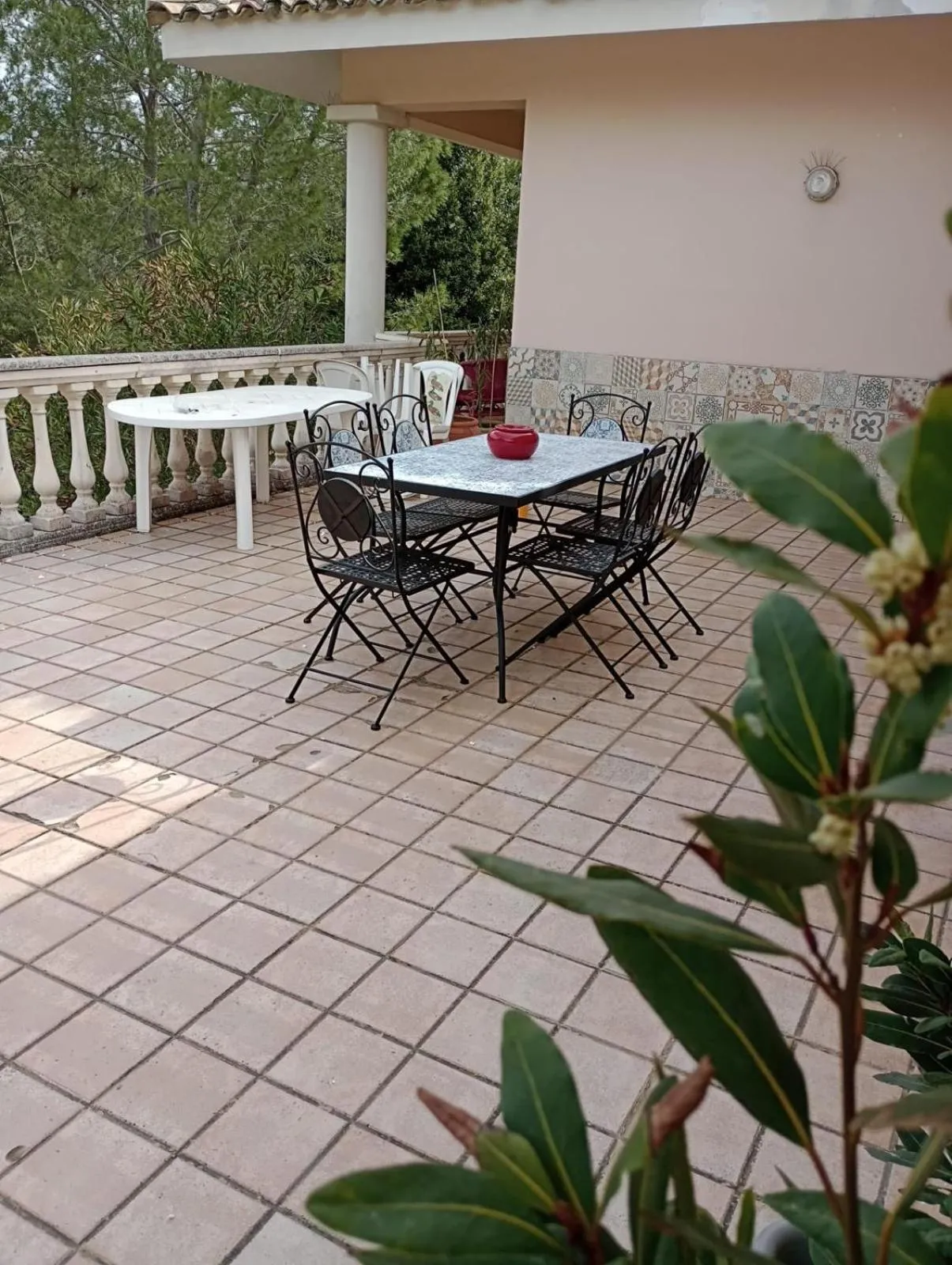 Balcony/Terrace in Agriresort Villa Bentivoglio