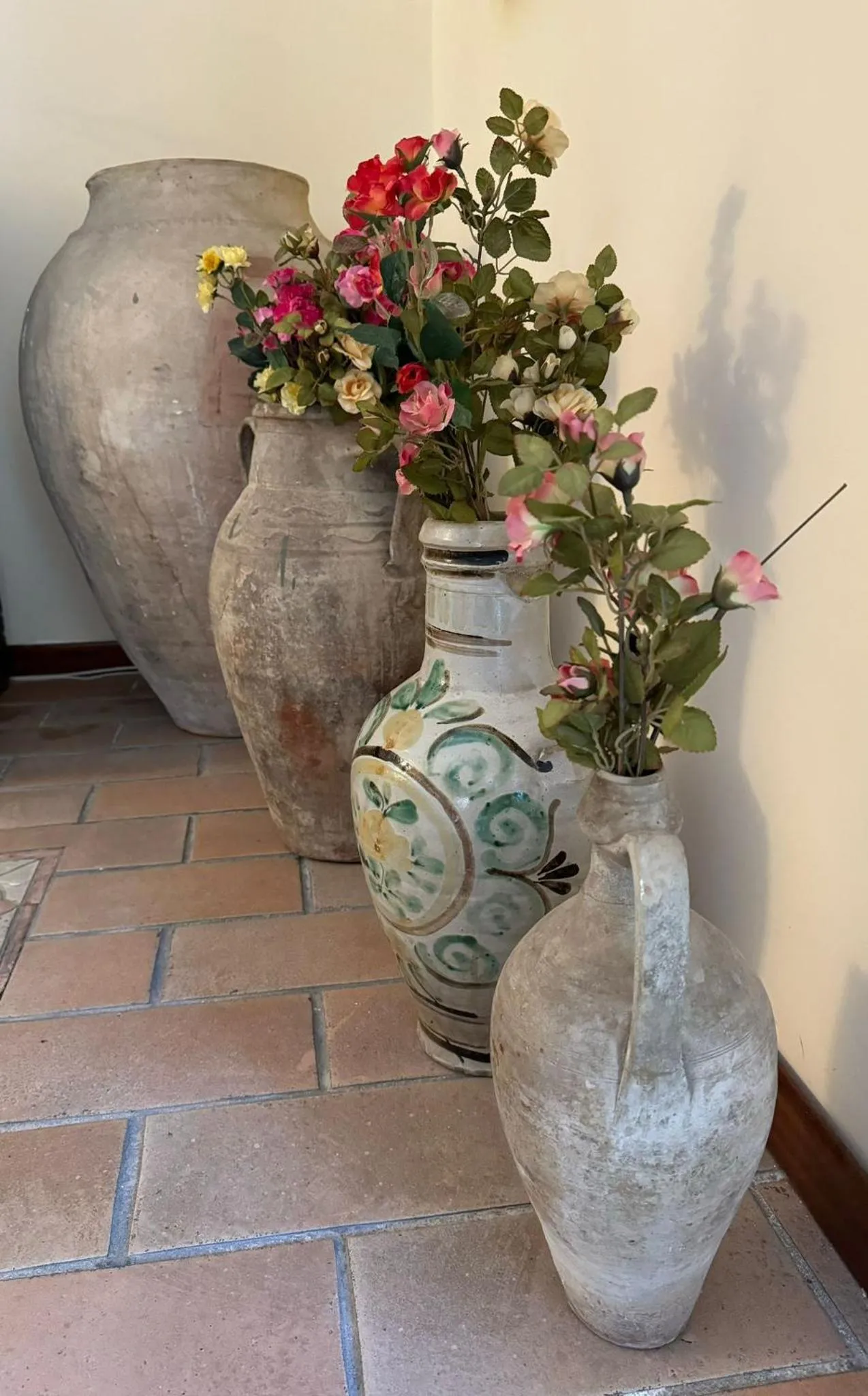 Decorative detail in Agriresort Villa Bentivoglio