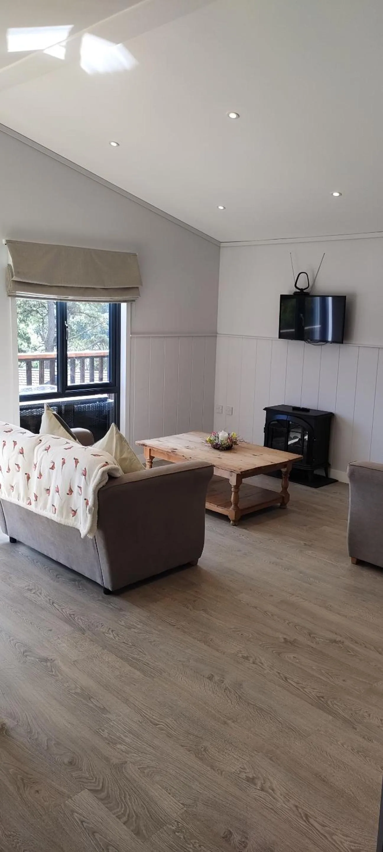 Living room in Great Trethew Hotel - Self Catering Lodges - Bar & Restaurant