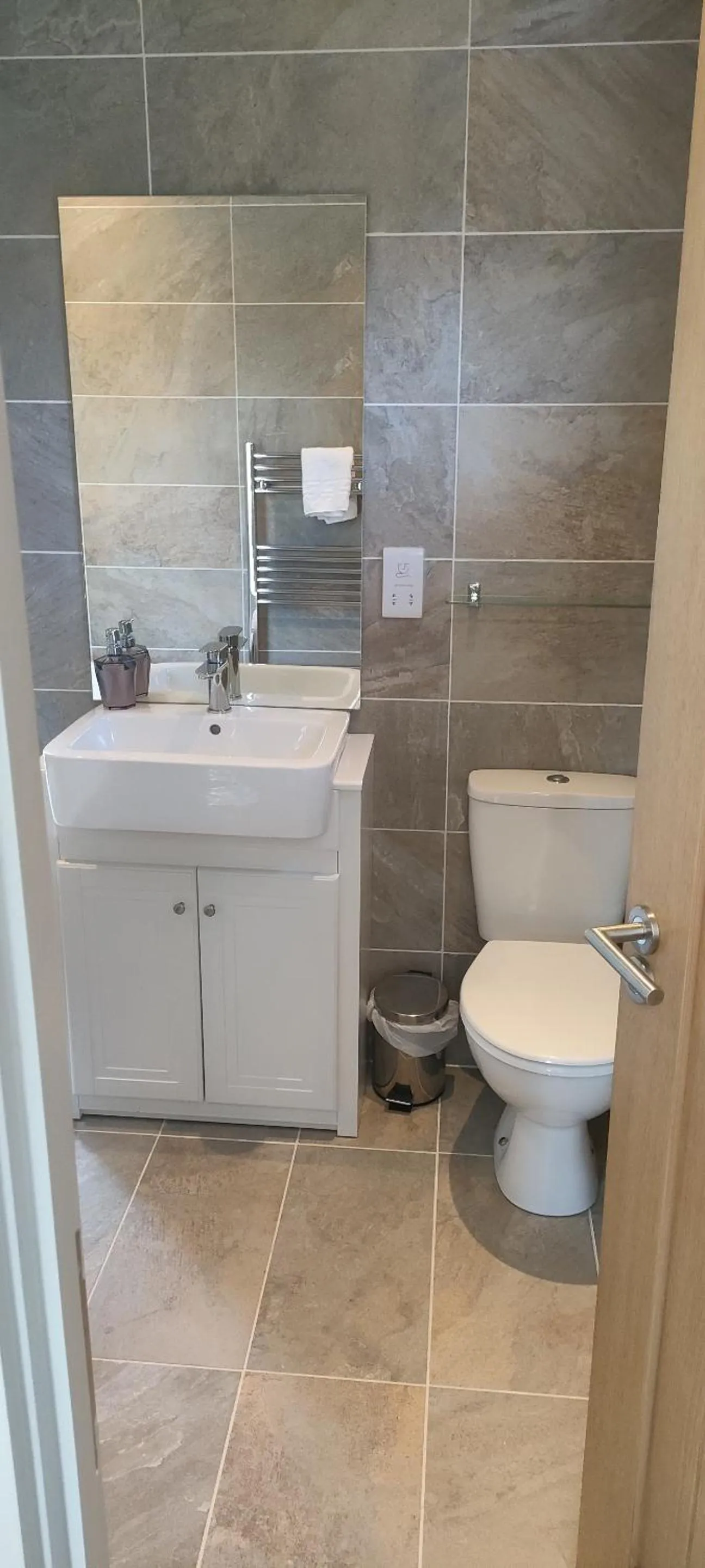 Bathroom in Great Trethew Hotel - Self Catering Lodges - Bar & Restaurant