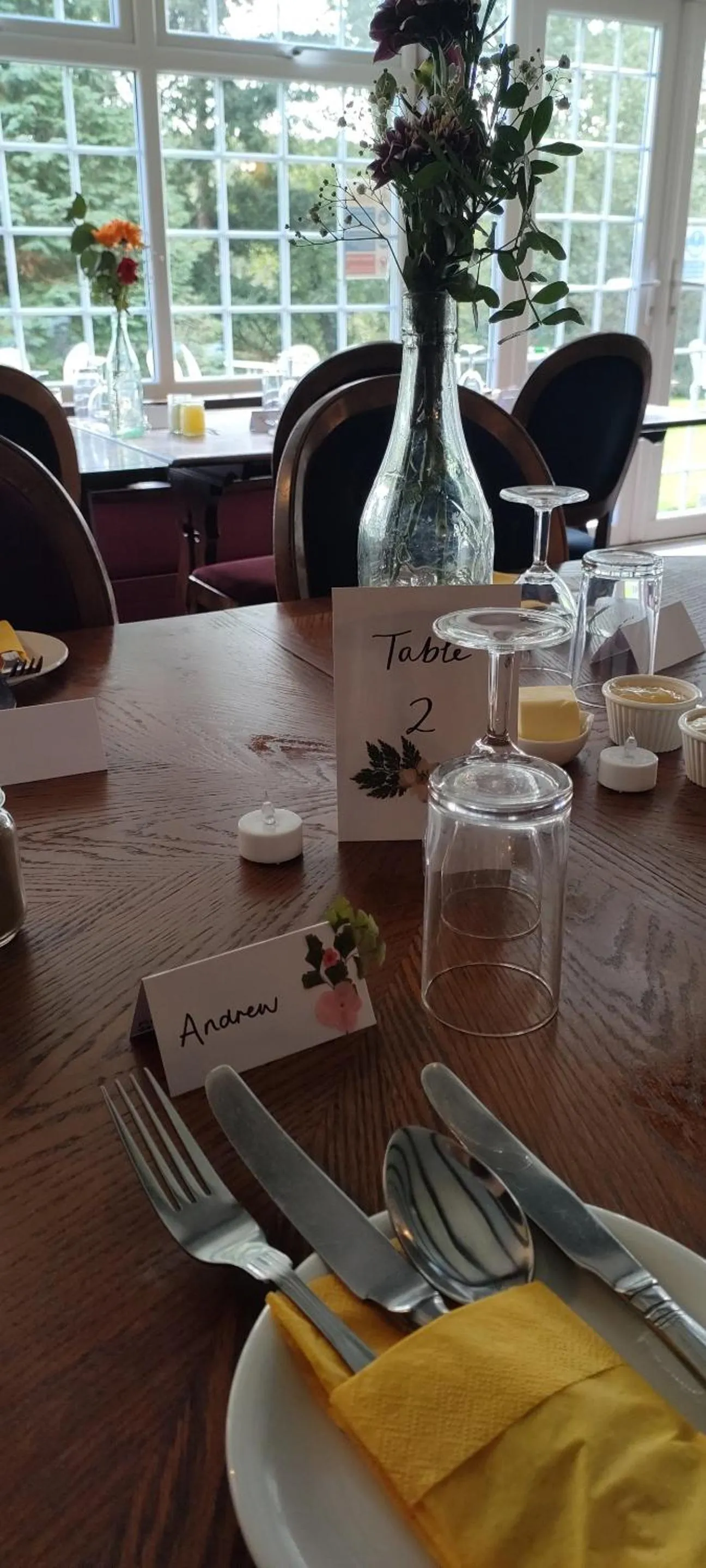 Dining area in Great Trethew Hotel - Self Catering Lodges - Bar & Restaurant