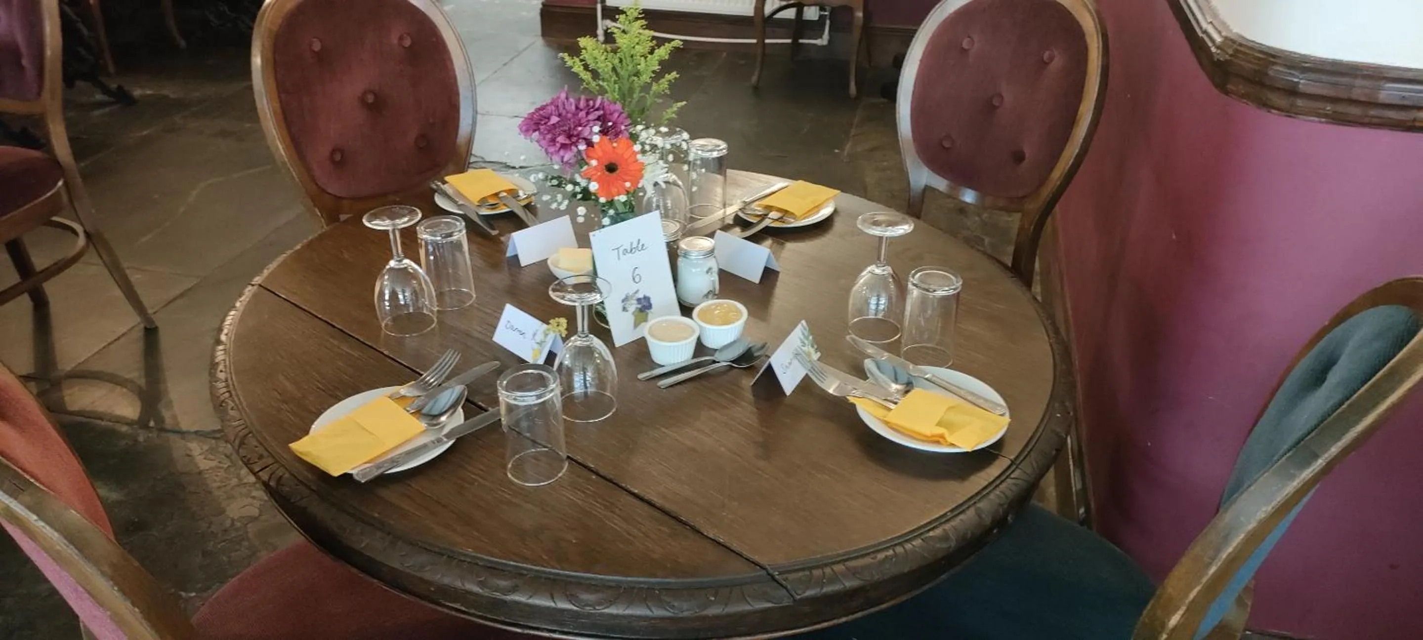 Dining area in Great Trethew Hotel - Self Catering Lodges - Bar & Restaurant