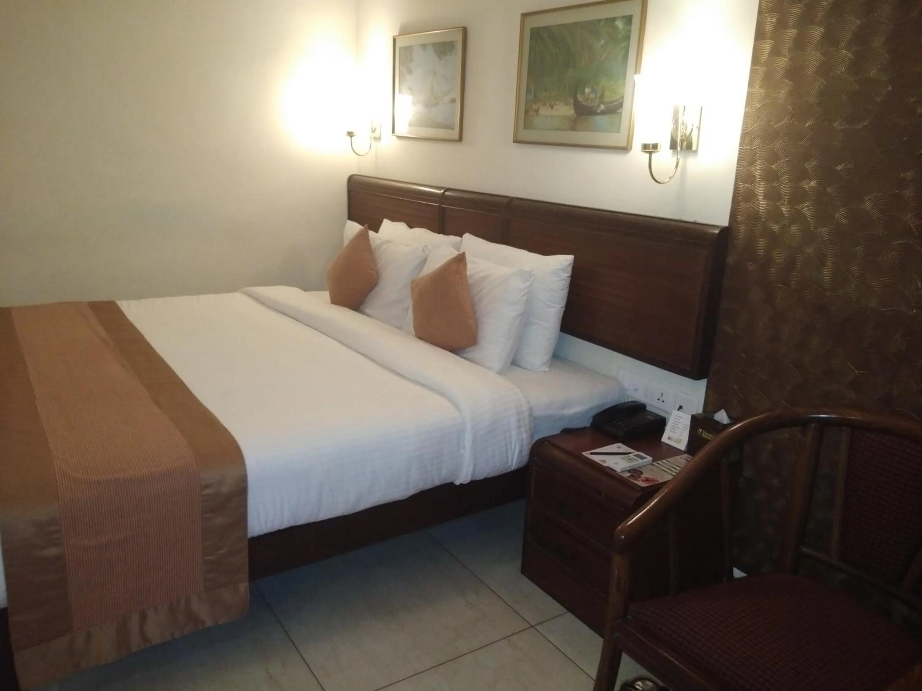 Bed in Yuvarani Residency