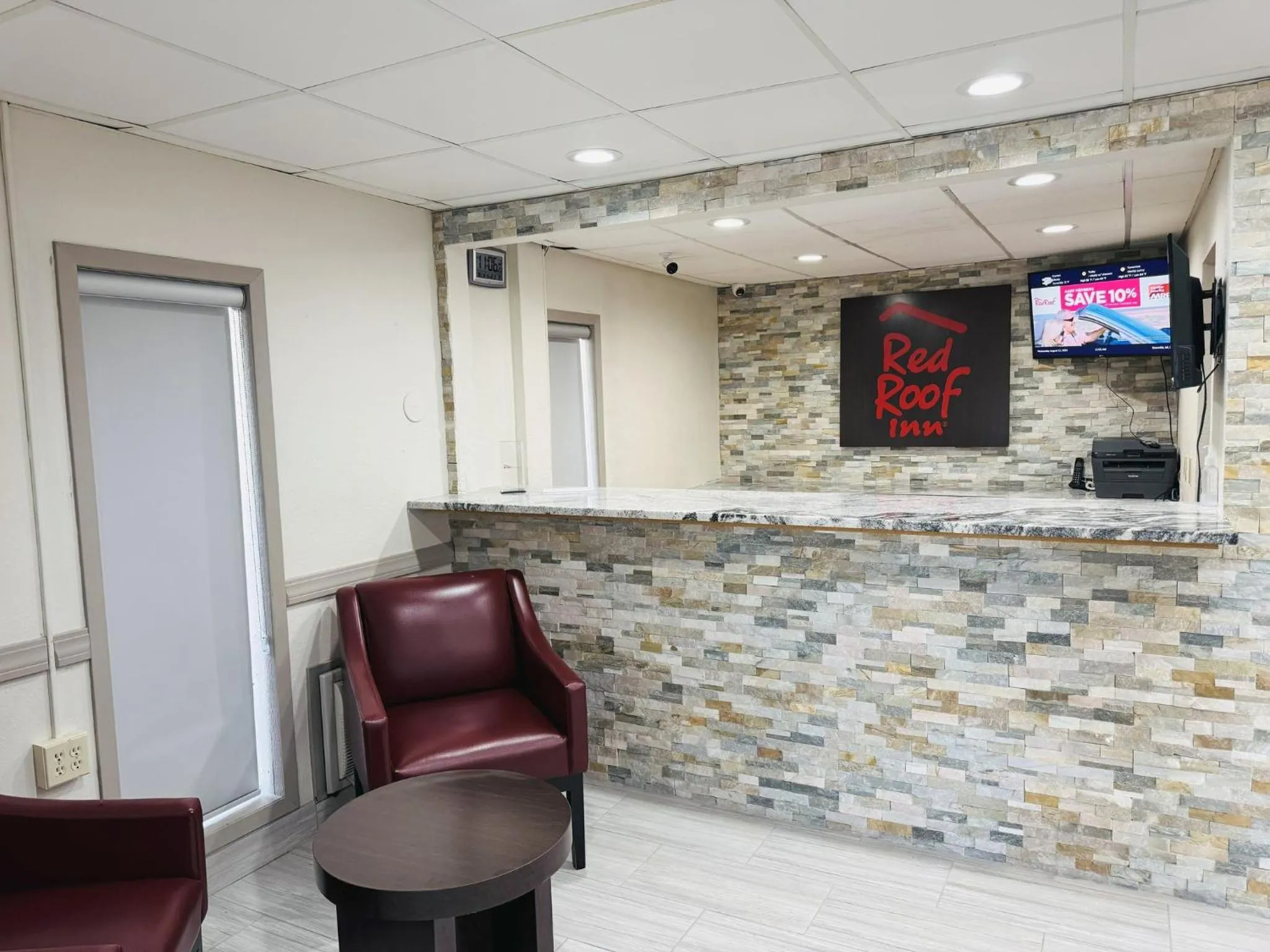 Lobby or reception in Red Roof Inn Ames