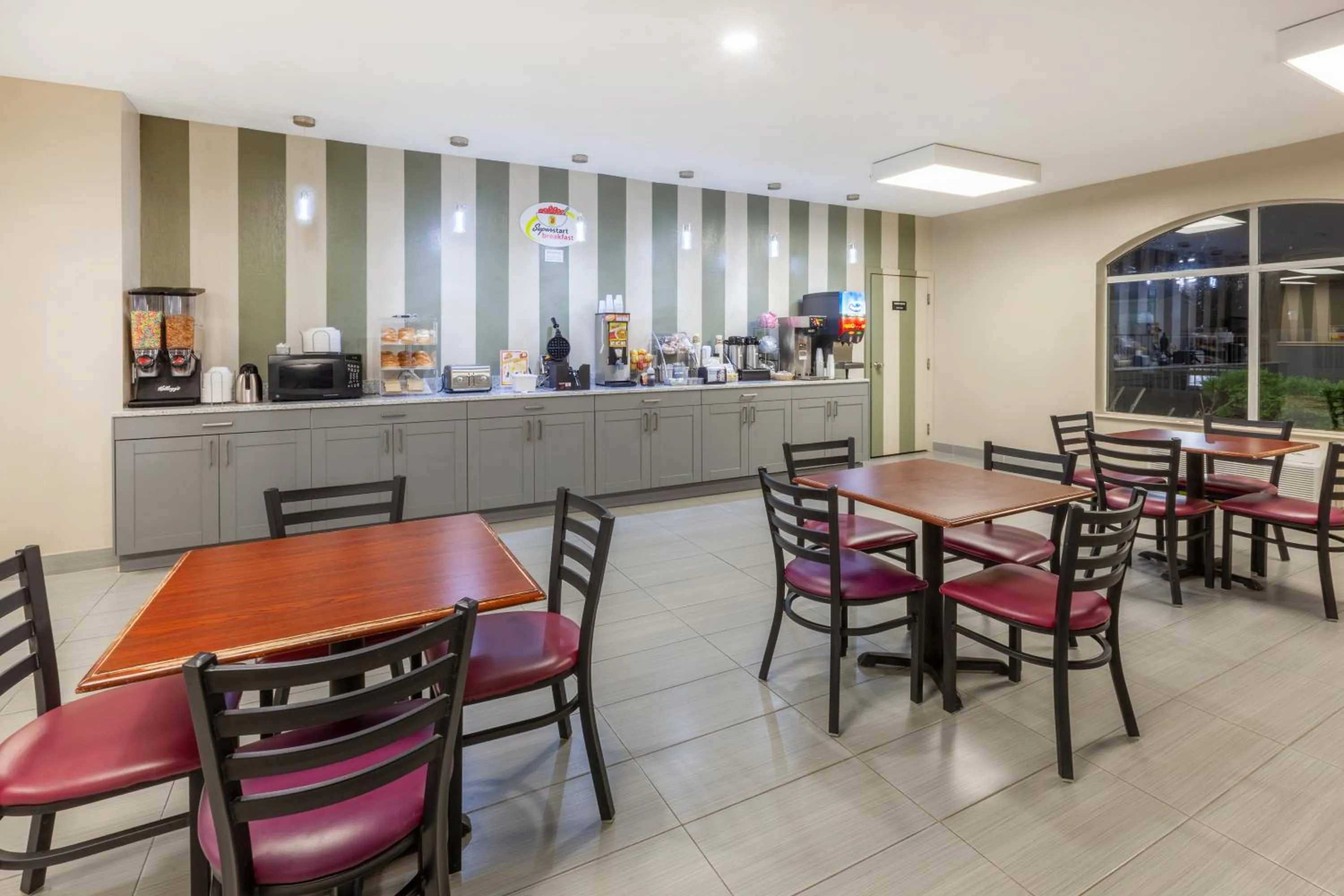 Continental breakfast in Super 8 by Wyndham La Grange KY