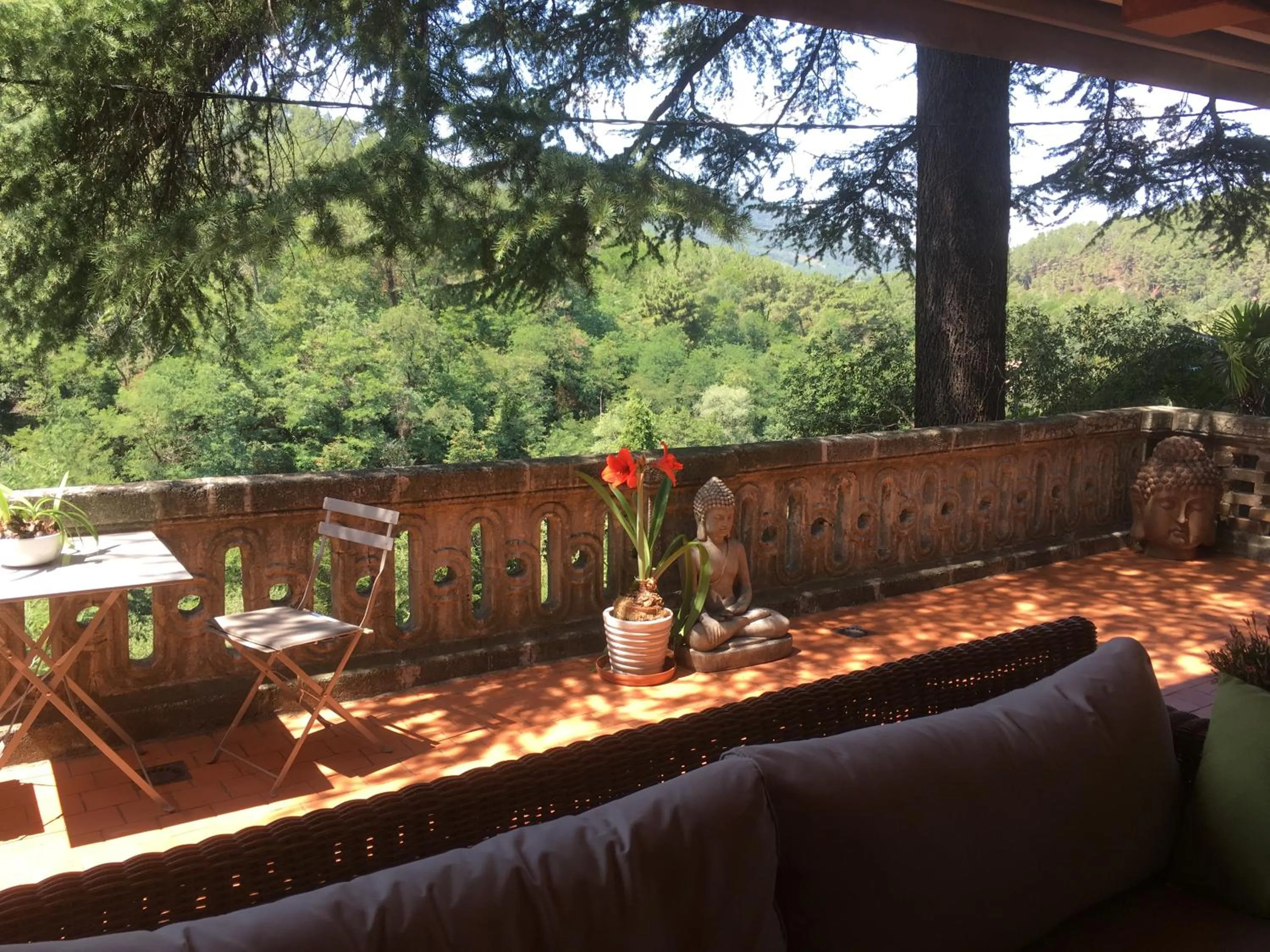 Patio in Le Mas Fraissinet