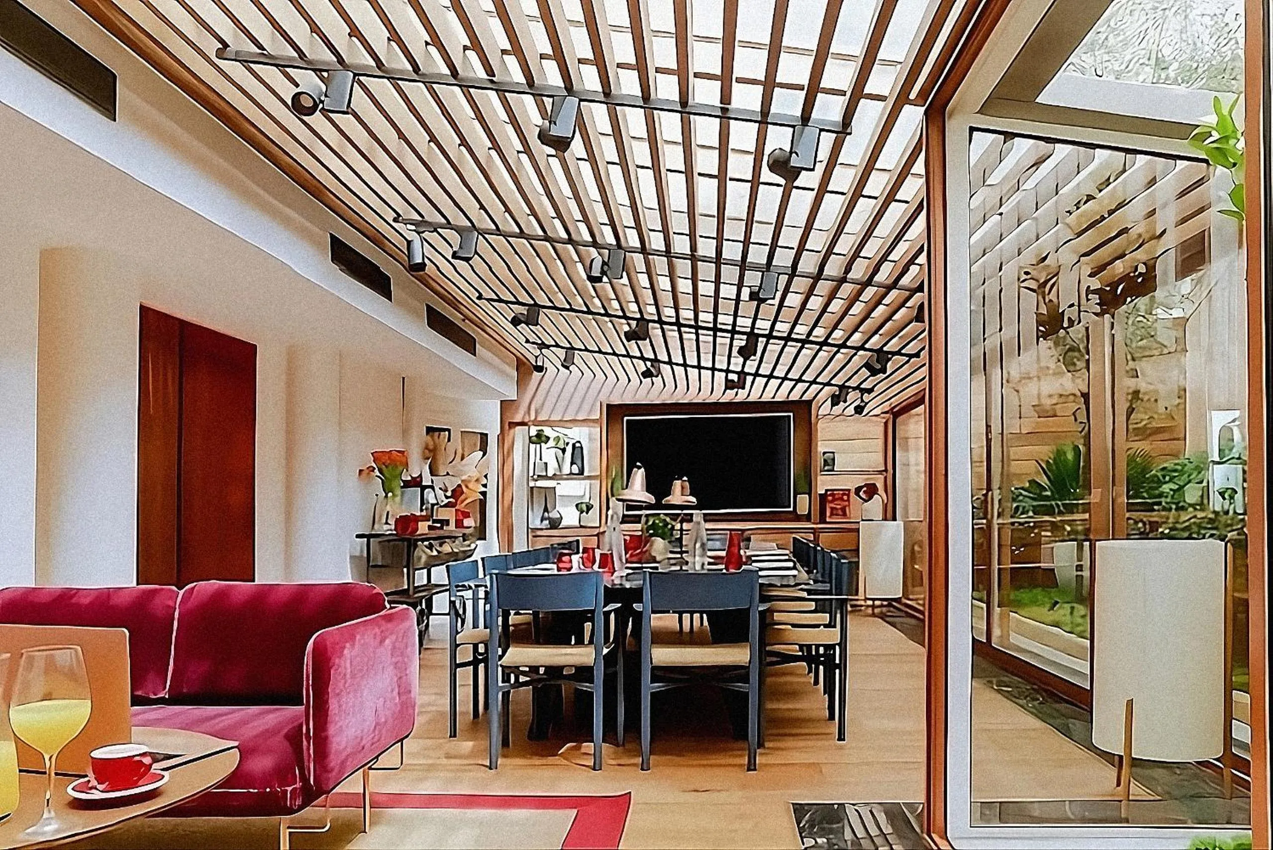 Restaurant/places to eat in Villa Marquis a Member of Melia Collection Tour Eiffel