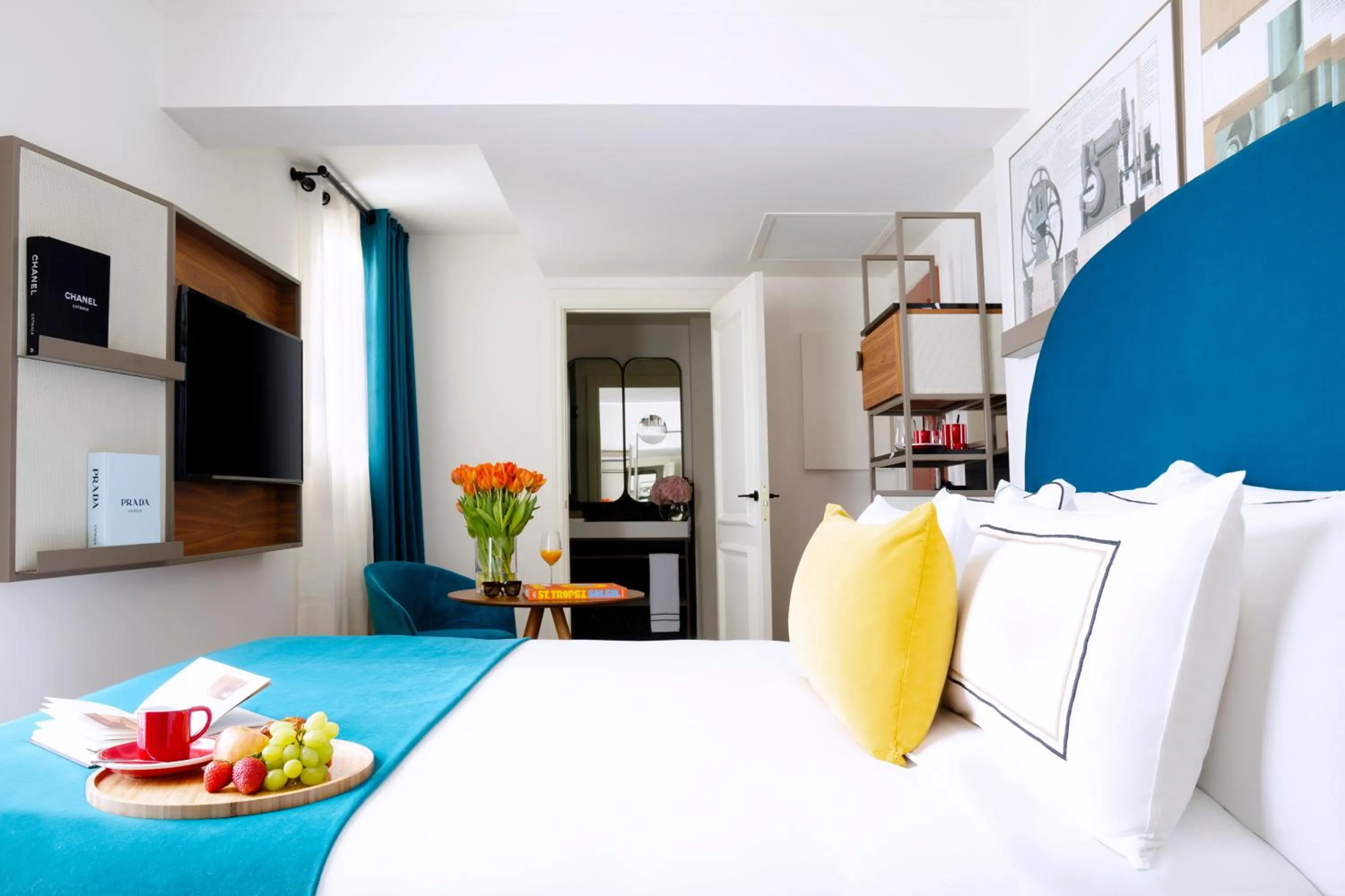 Bed in Villa Marquis a Member of Melia Collection Tour Eiffel