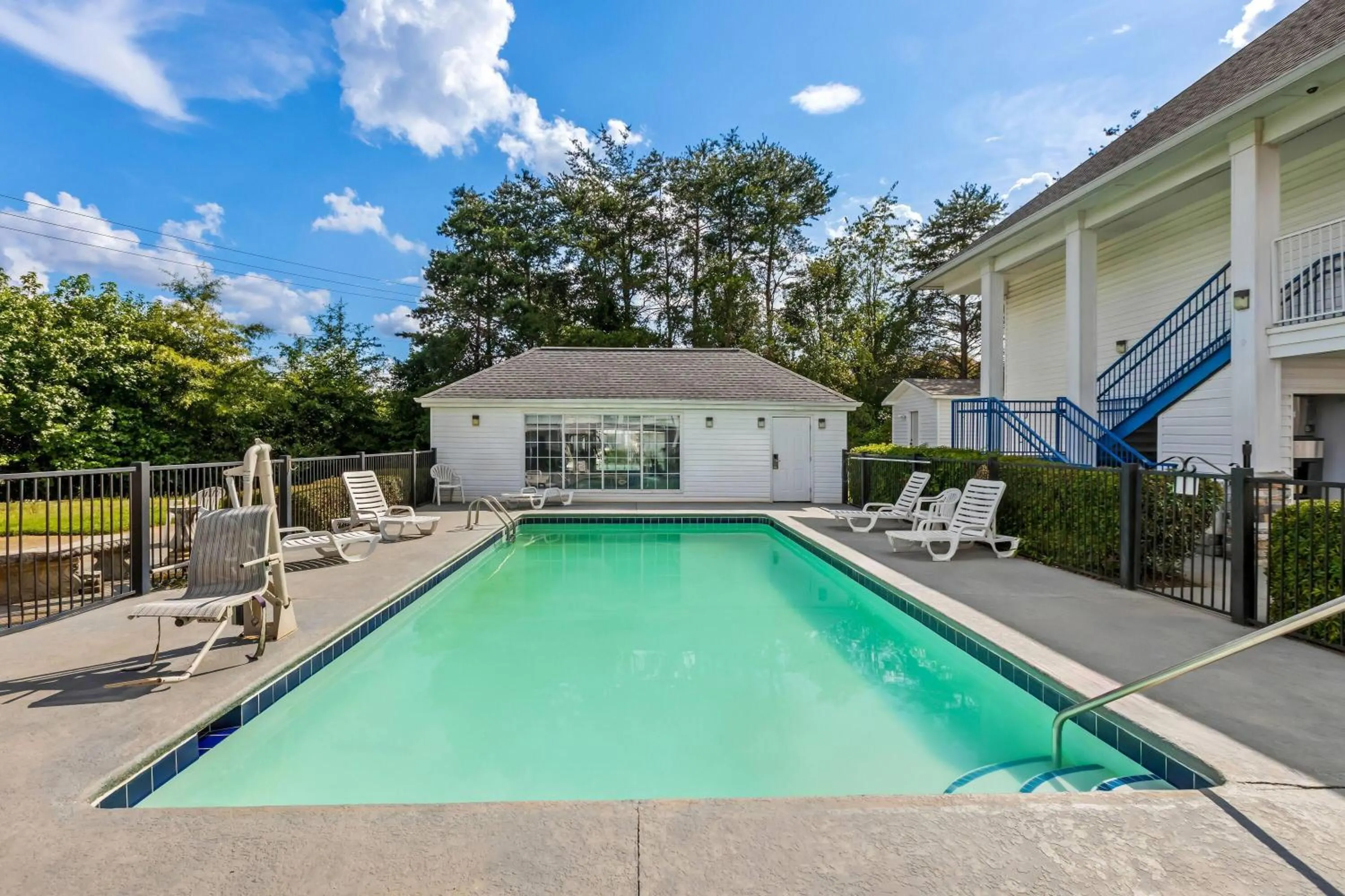 Swimming pool in Baymont by Wyndham Forest City