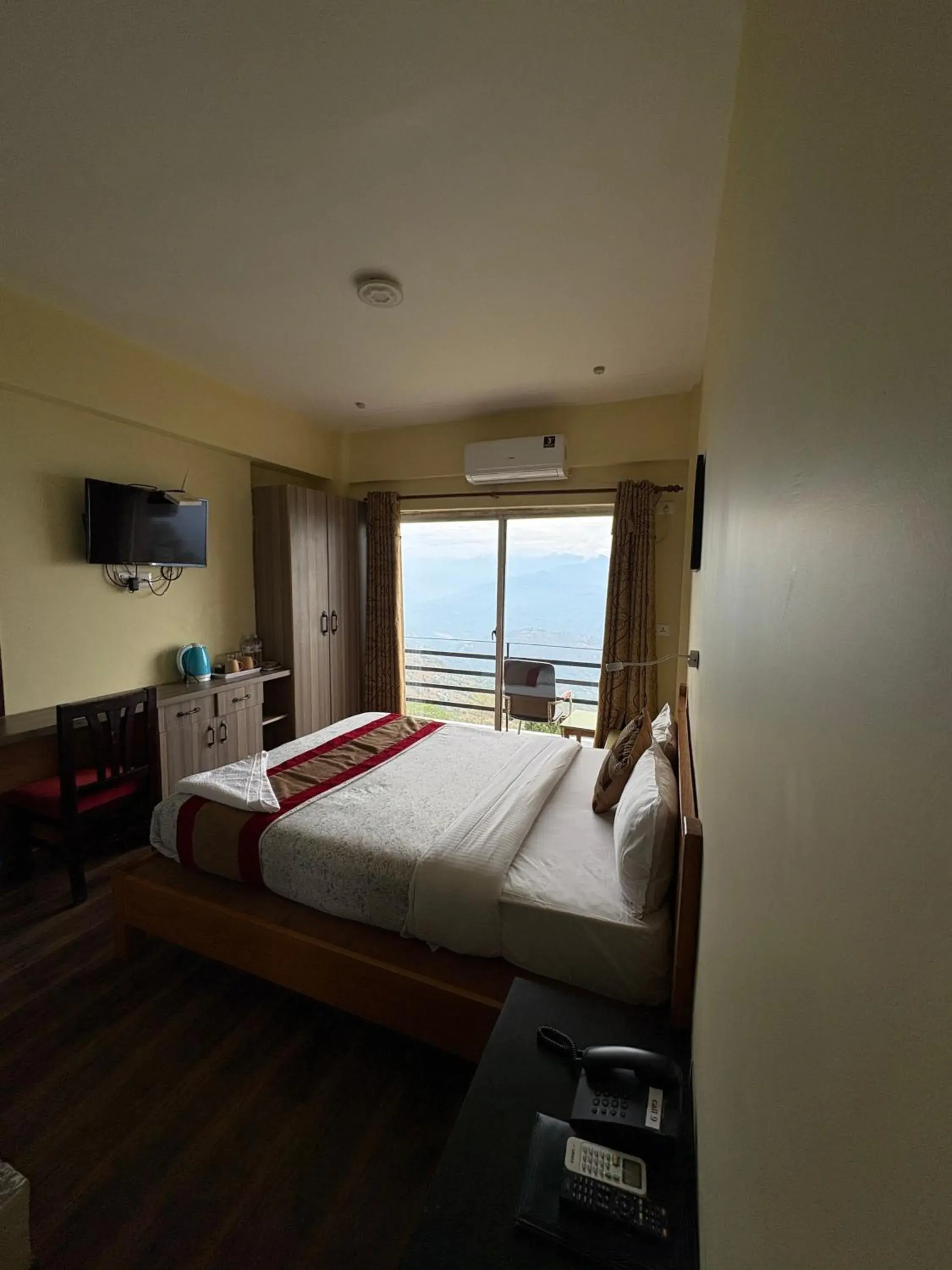 Deluxe Single Room with Balcony - single occupancy in Hotel Green Valley Nagarkot Deluxe Single Room with Balcony - single occupancy in Hotel Green Valley Nagarkot