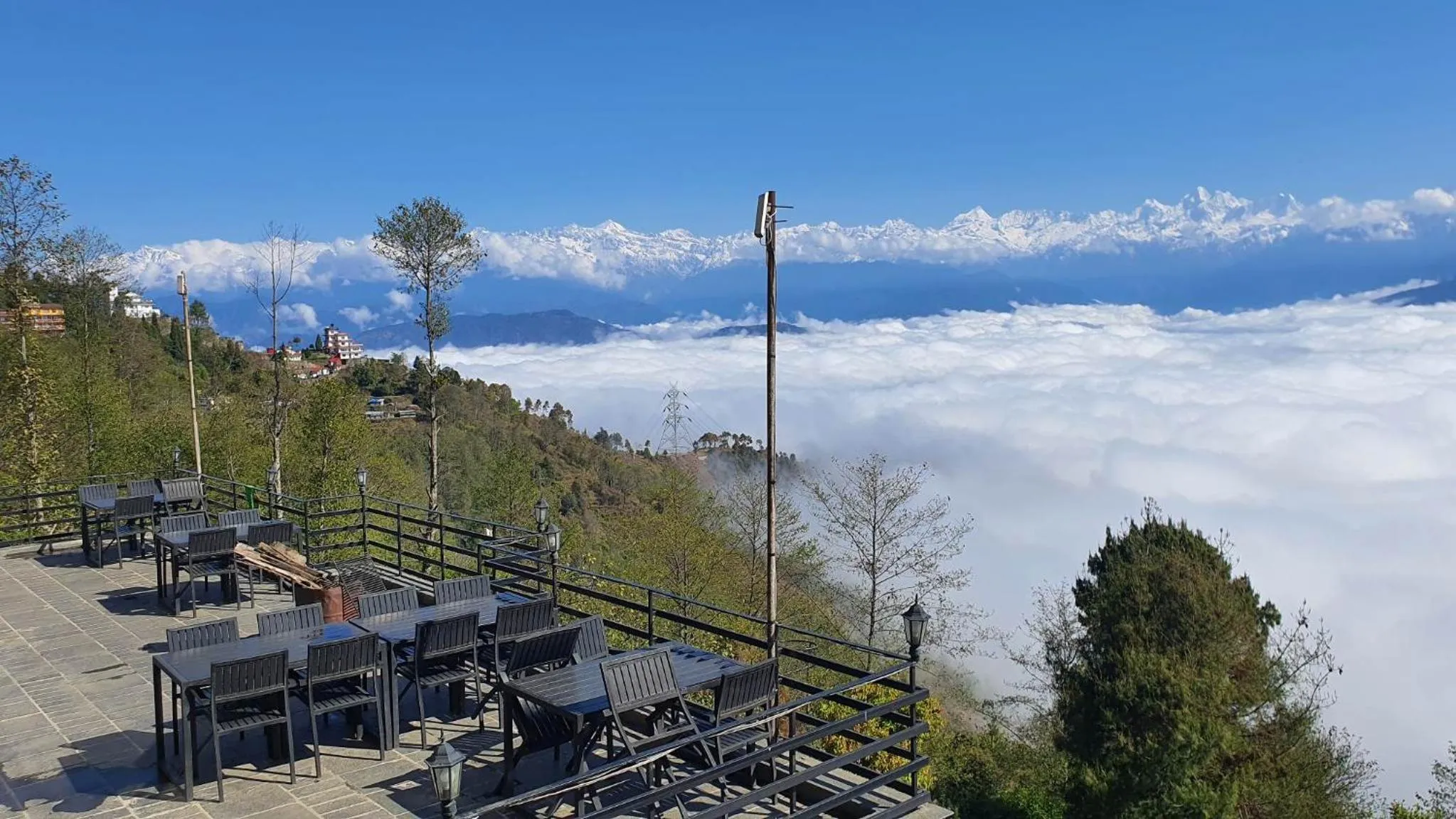 Natural landscape in Hotel Green Valley Nagarkot