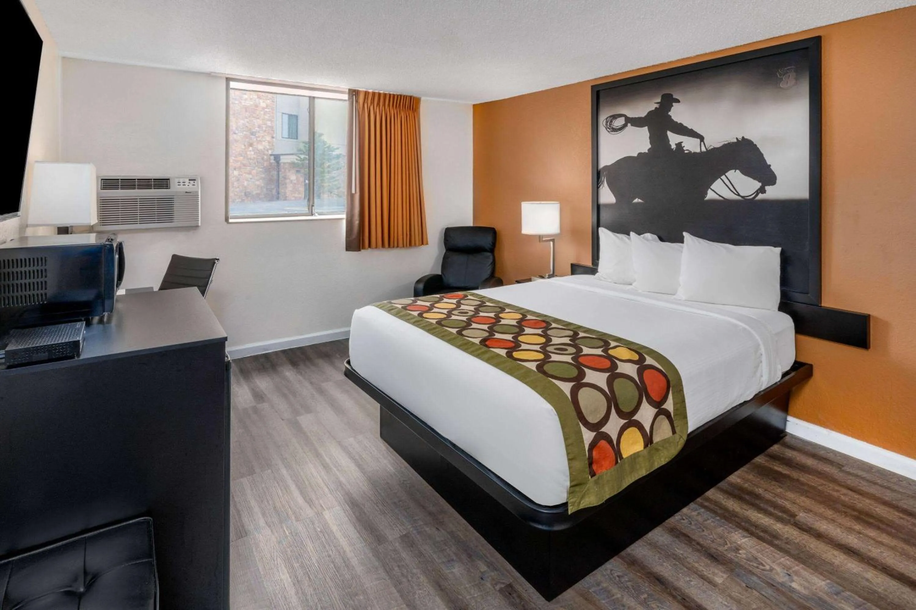 Photo of the whole room, Bed in Super 8 by Wyndham Cheyenne WY