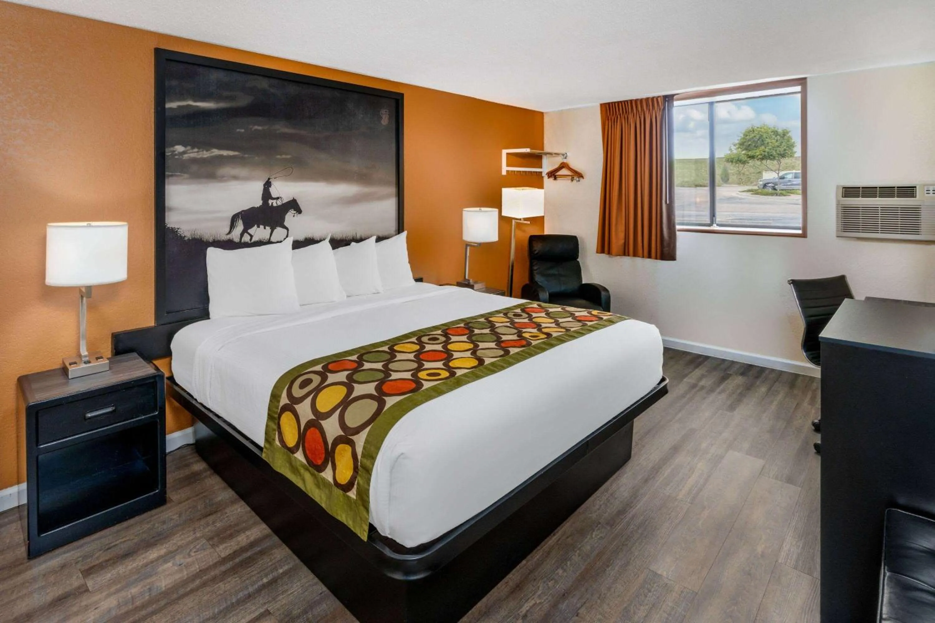 Photo of the whole room, Bed in Super 8 by Wyndham Cheyenne WY
