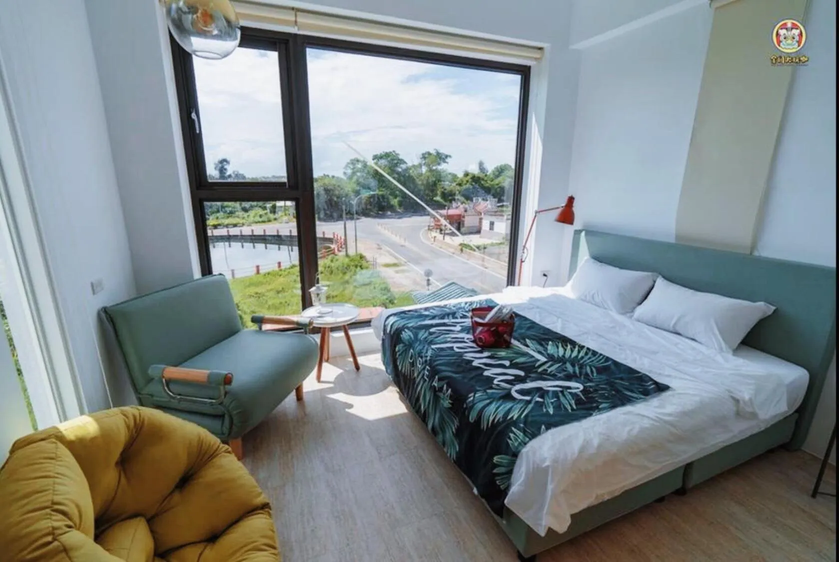 Bed in 依山村驛Yishan Village