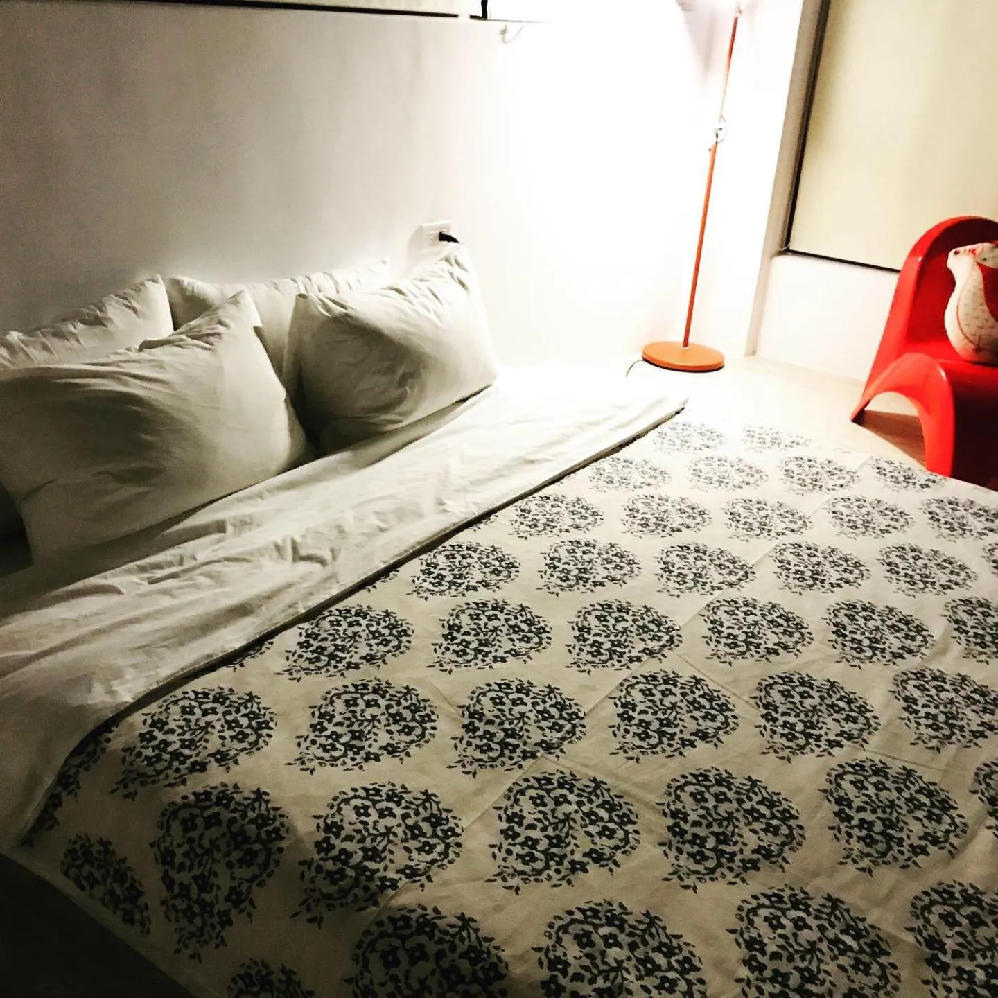 Bed in 依山村驛Yishan Village