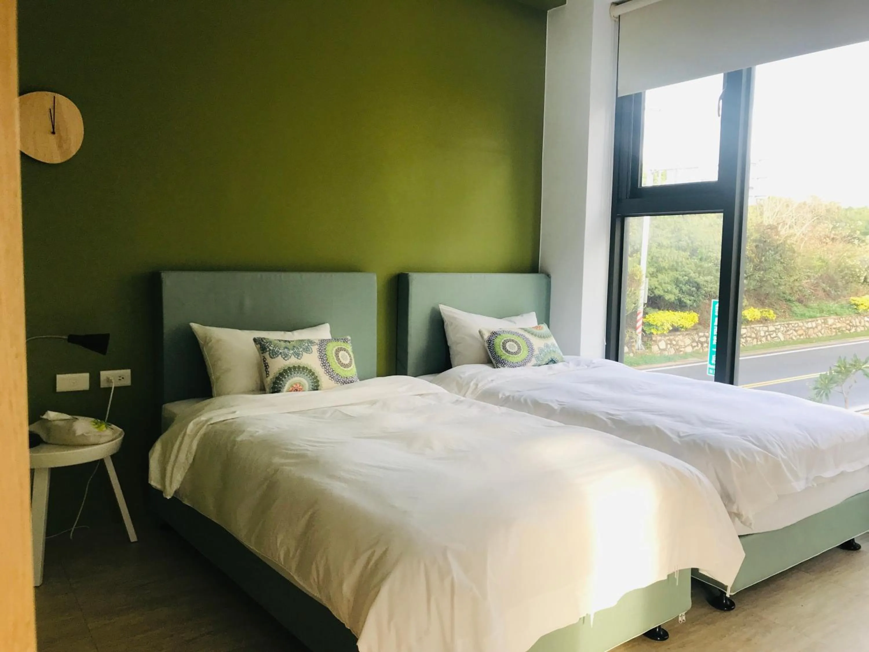 Bed in 依山村驛Yishan Village