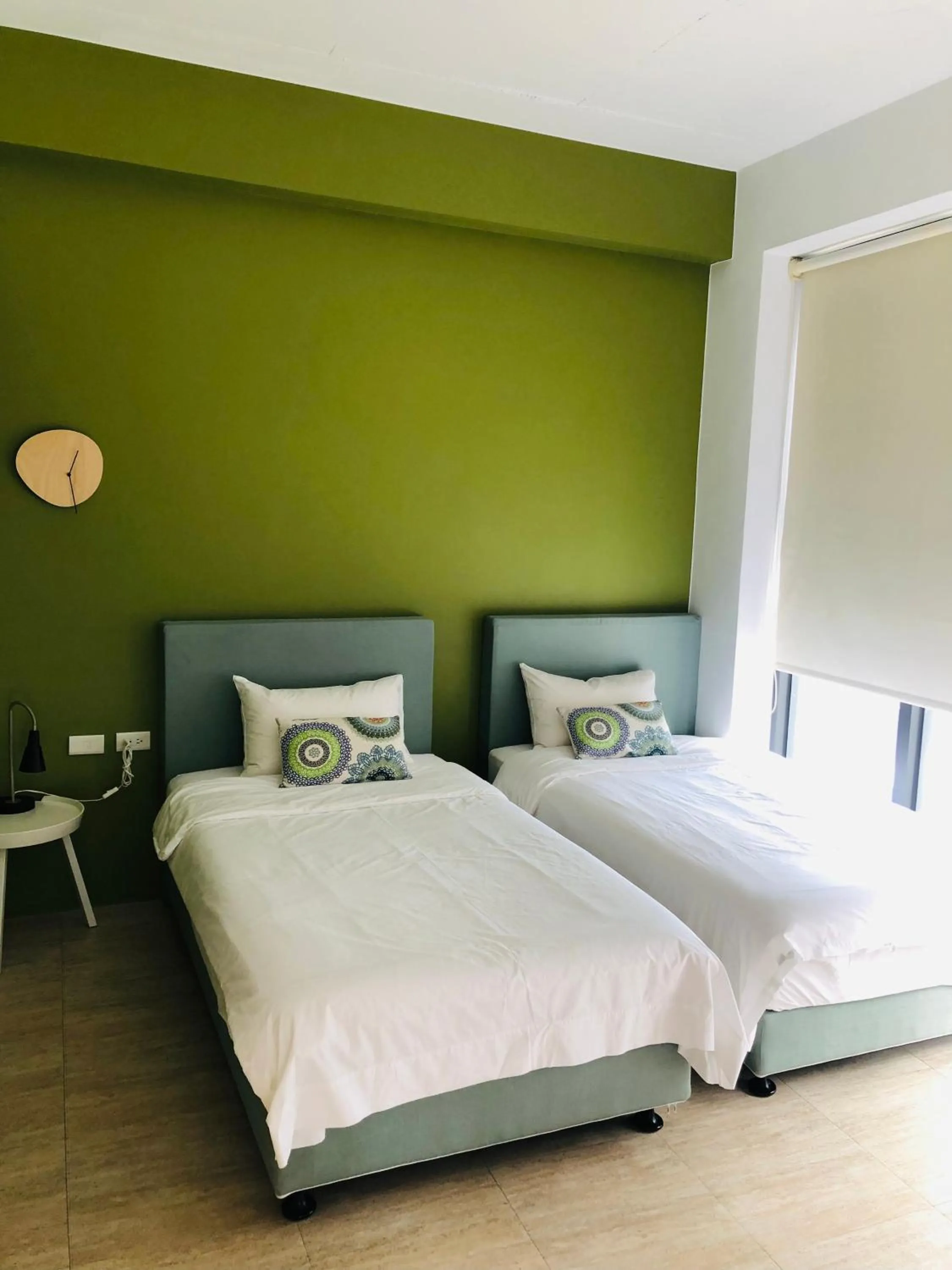 Bed in 依山村驛Yishan Village