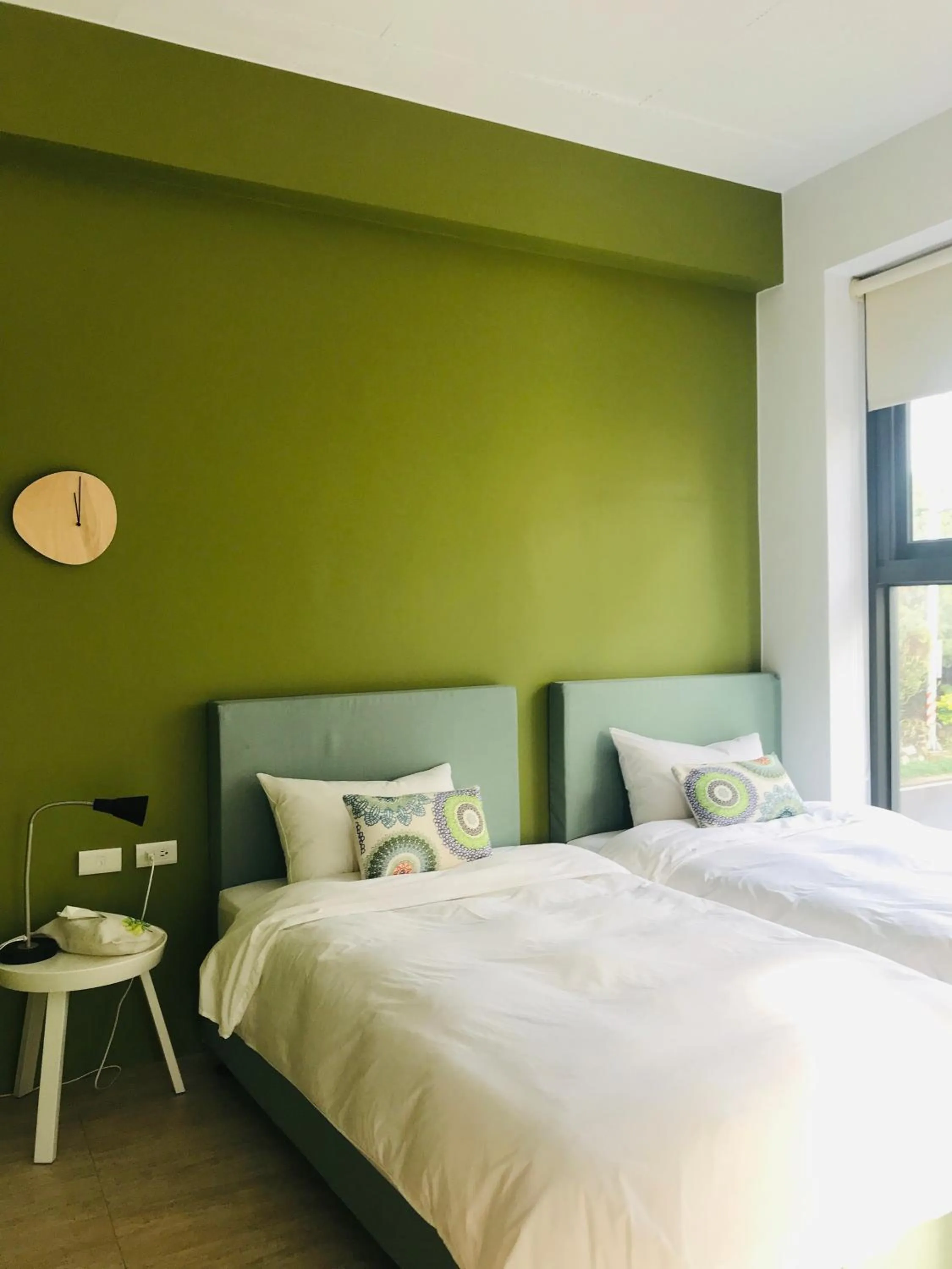 Bed in 依山村驛Yishan Village