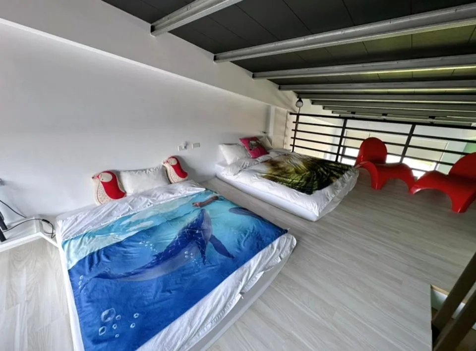 On site, Bed in 依山村驛Yishan Village