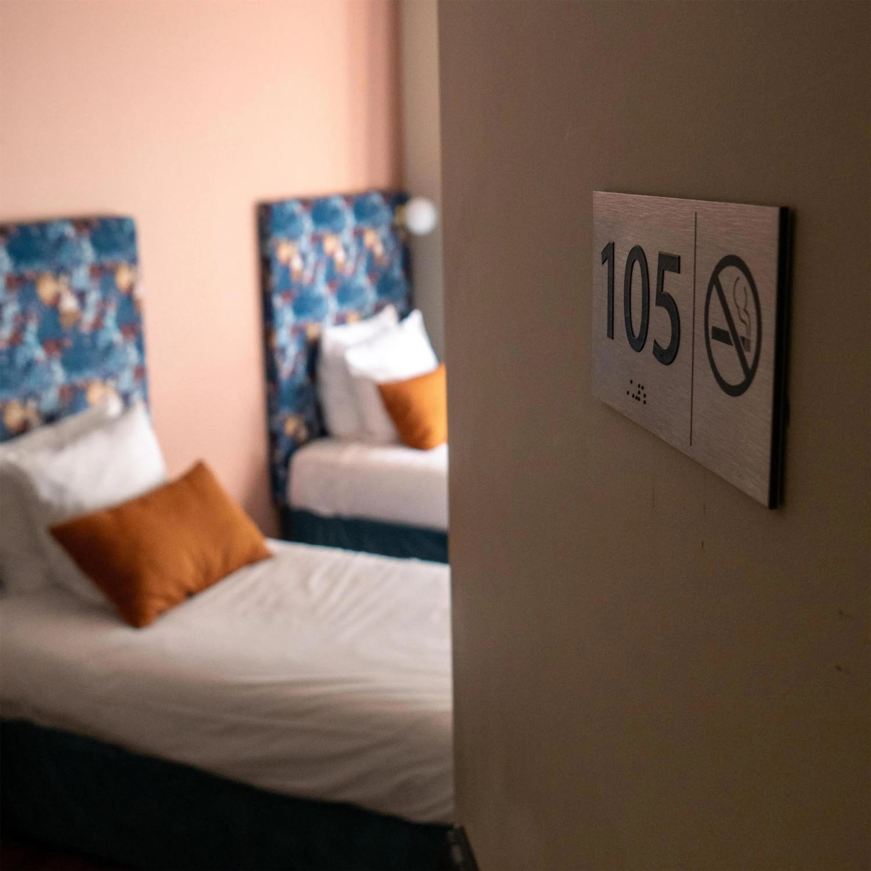 Bedroom, Bed in Hotel de la Bourse, Mulhouse Gare, Sure Hotel Collection by Best Western