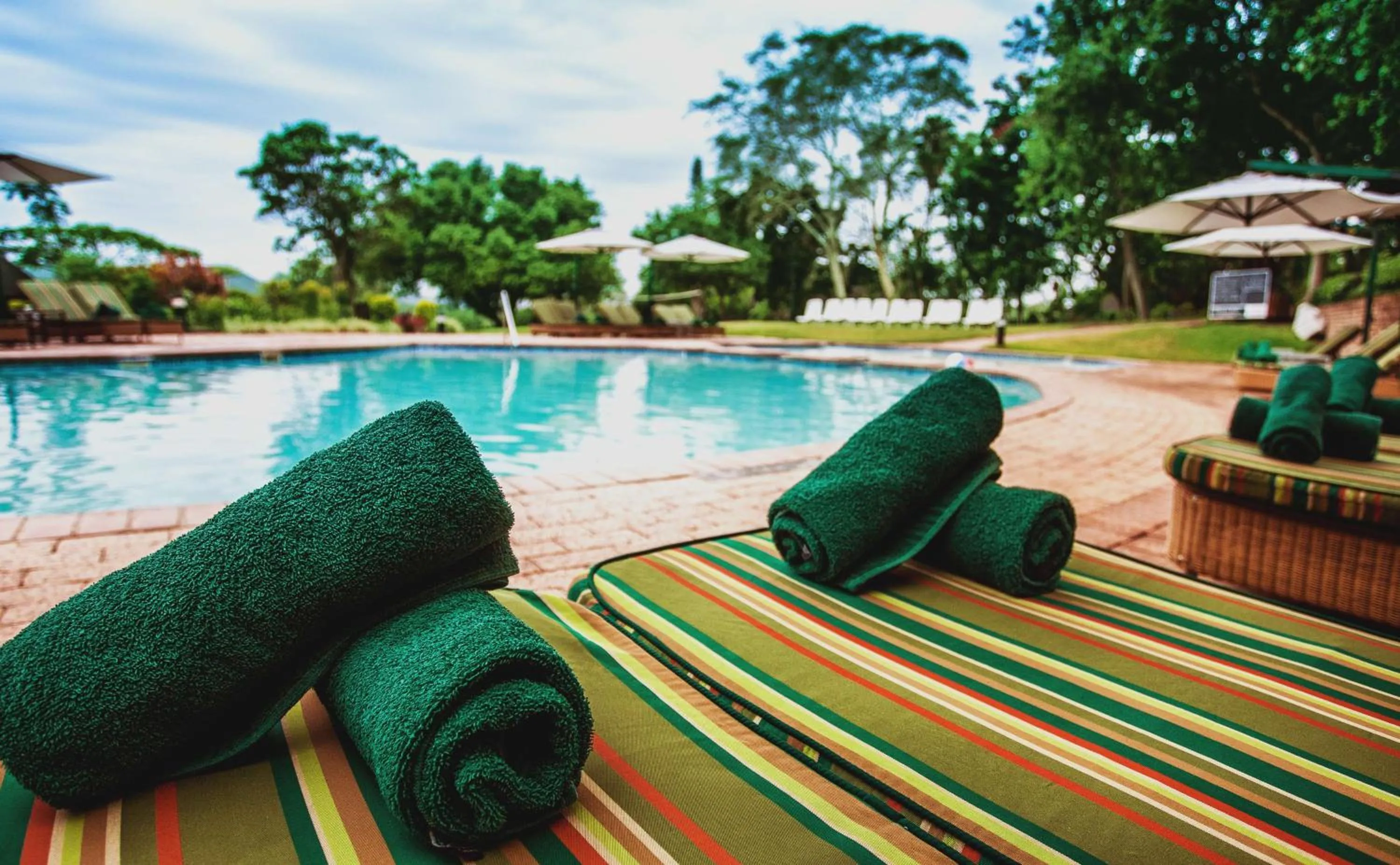 Pool view in Sabi River Sun Resort