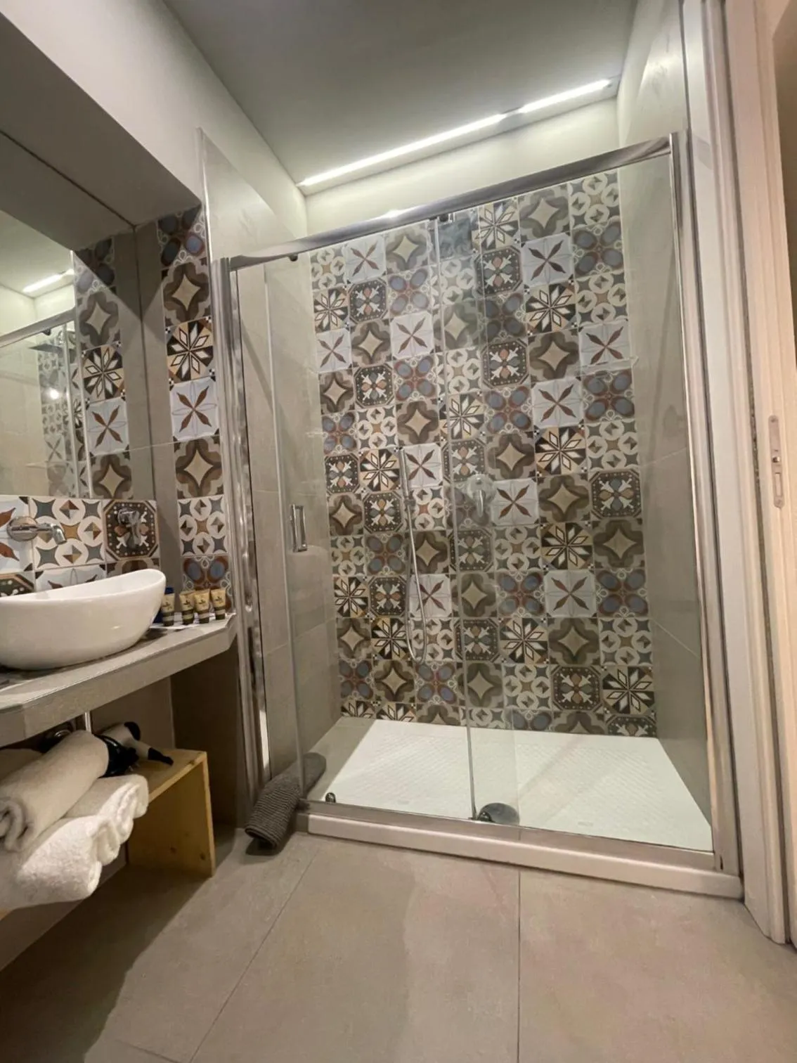 Shower in Casa D'Angiò -Manfredi Homes&Villas