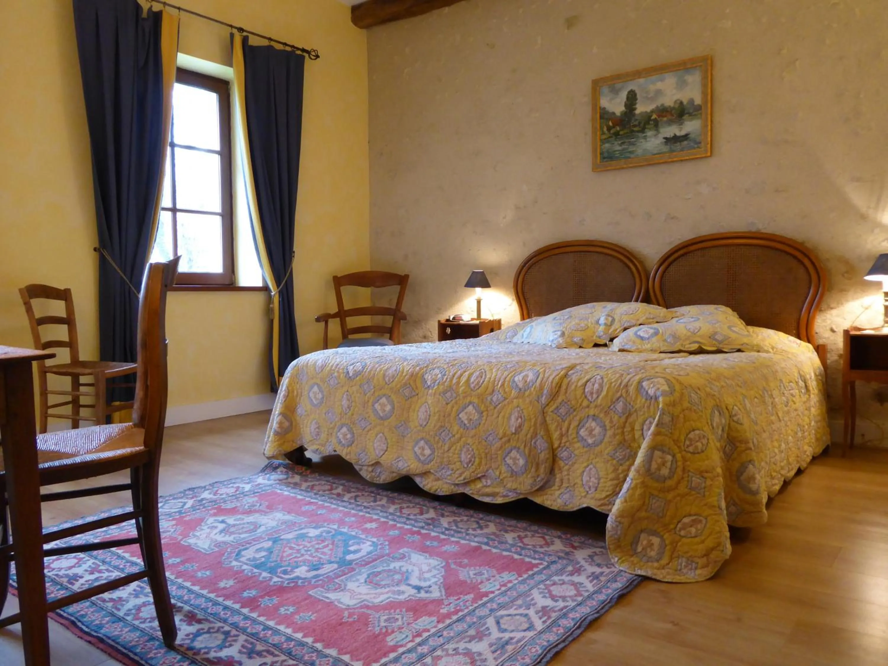 Bedroom, Bed in Moulin du Fief Gentil