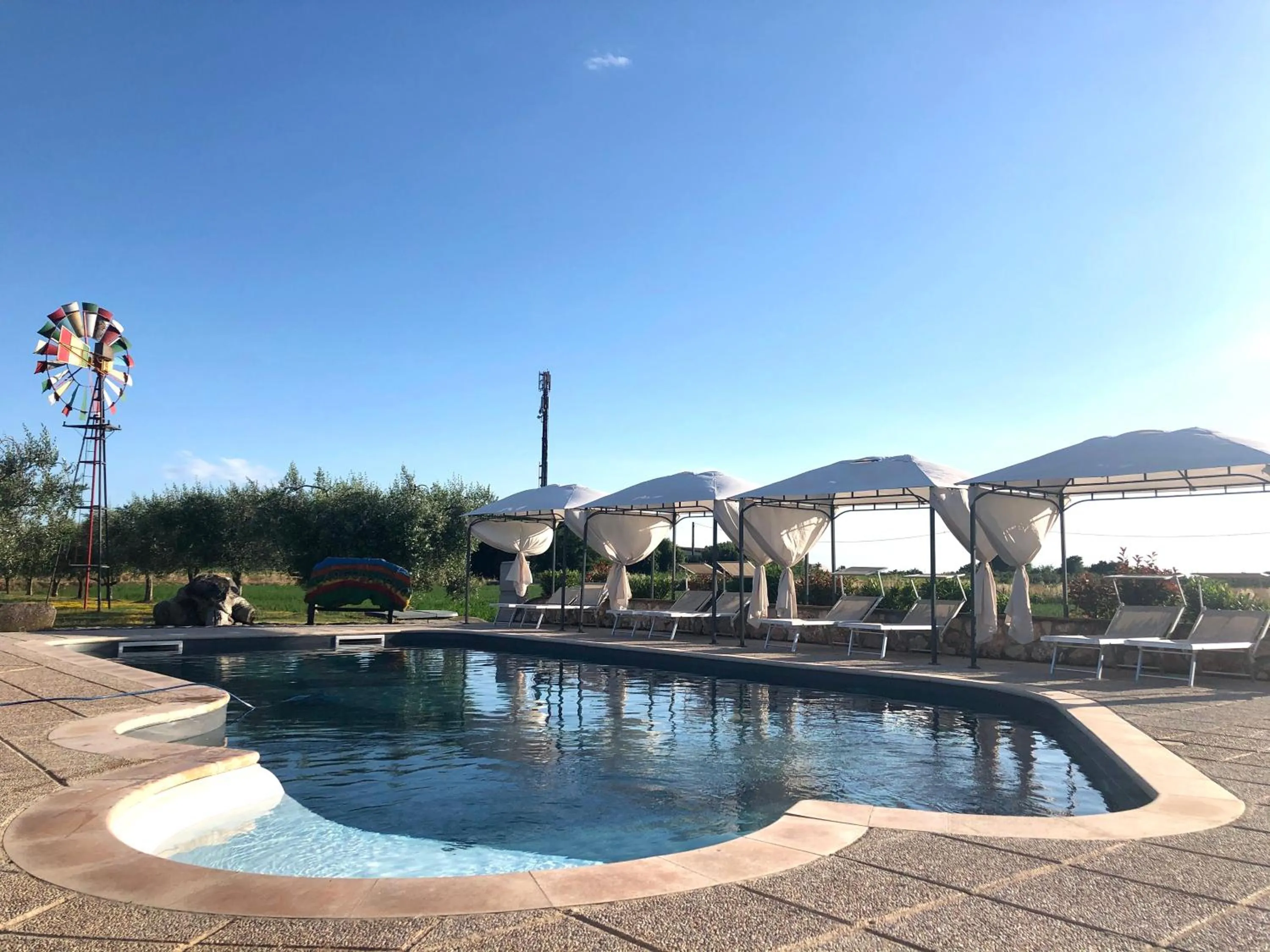 Swimming pool in CASA VACANZE ARCOBALENO