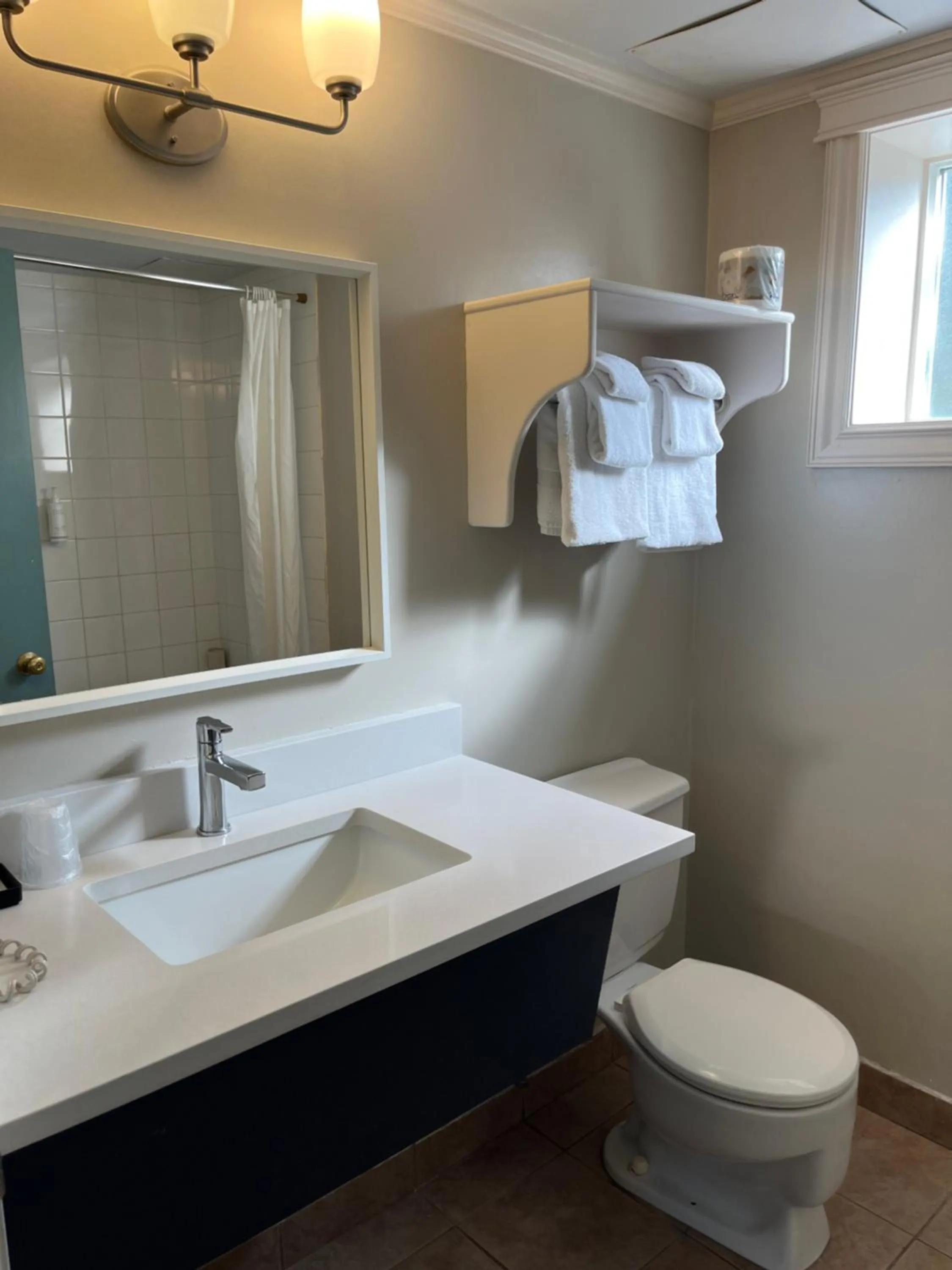 Bathroom in Revelstoke Lodge