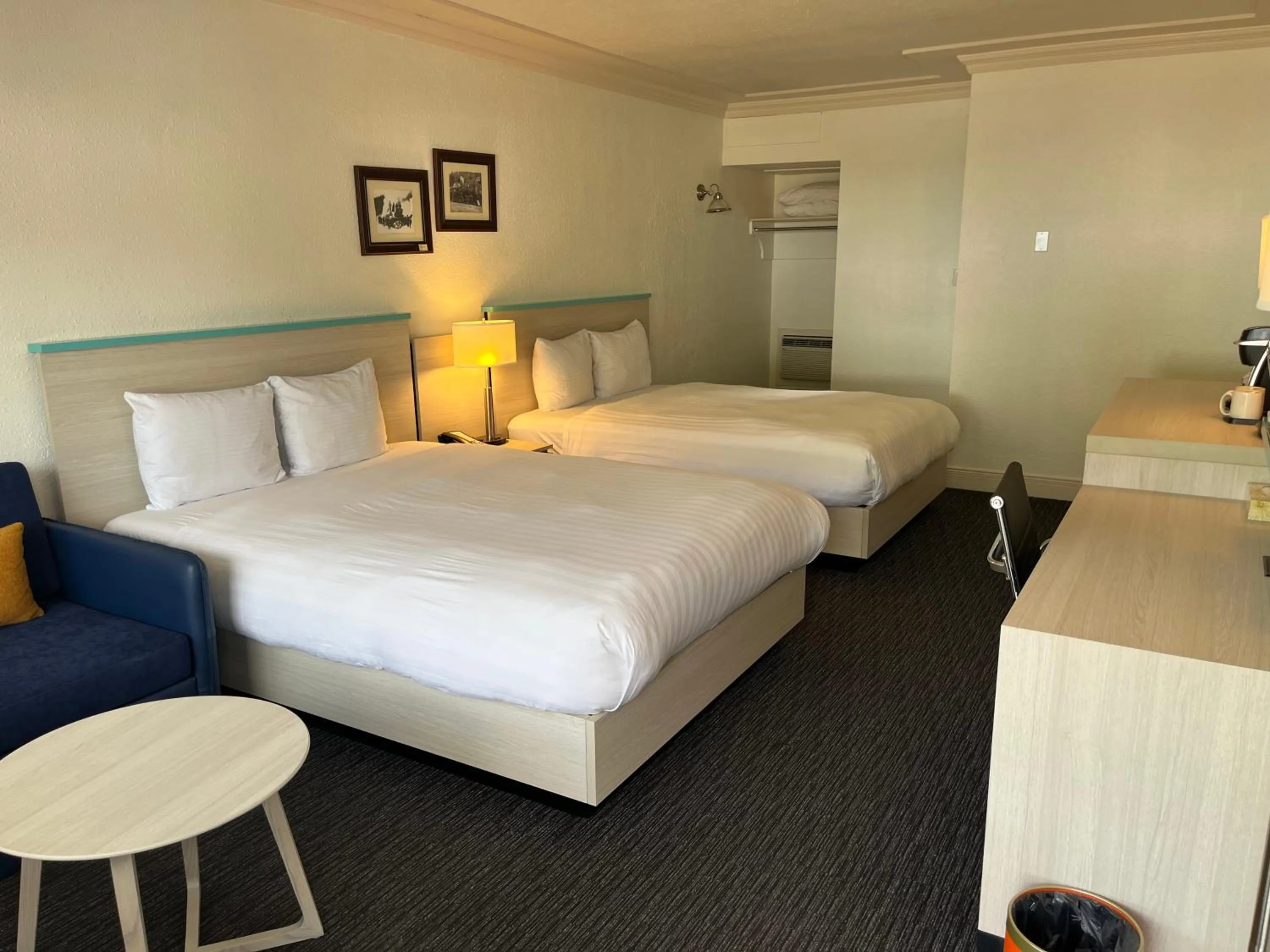 Bed in Revelstoke Lodge