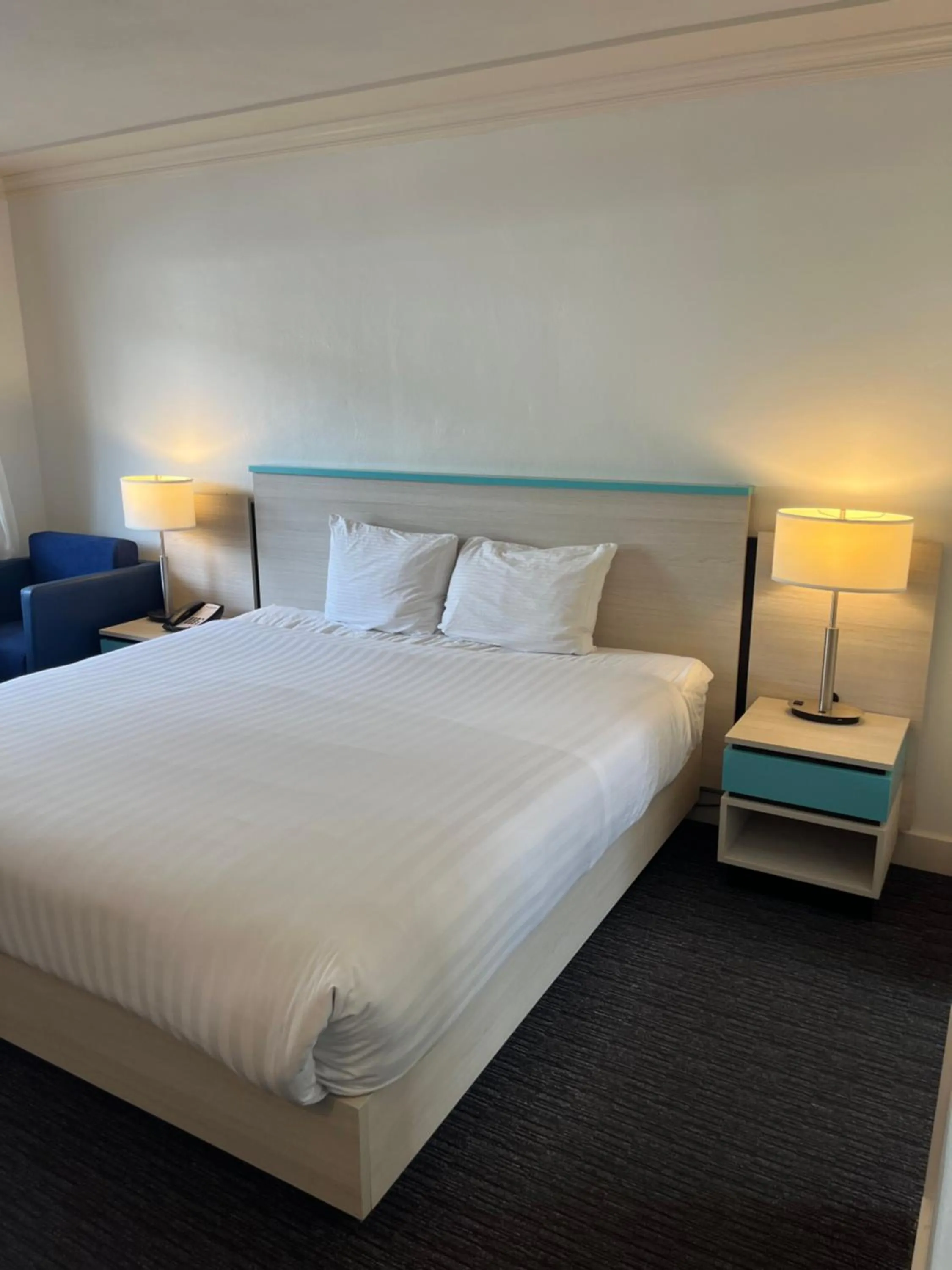 Bed in Revelstoke Lodge