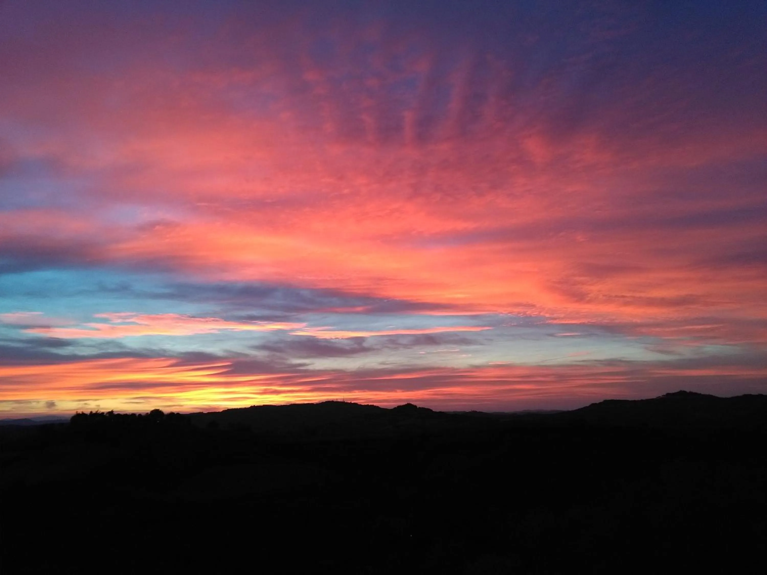 Sunset in Casa delle ginestre