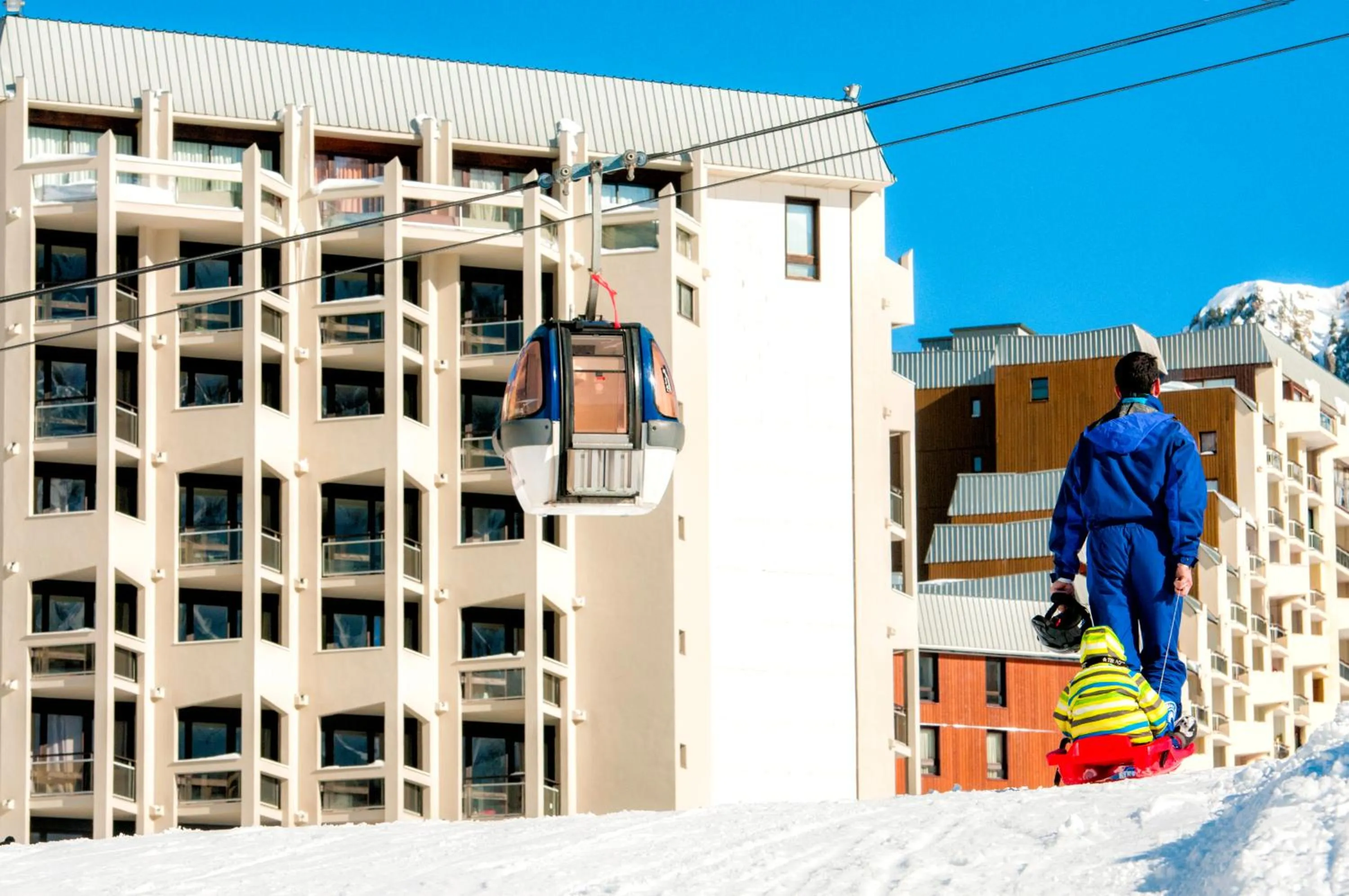 Property building in SOWELL HOTELS Le Pas du Loup