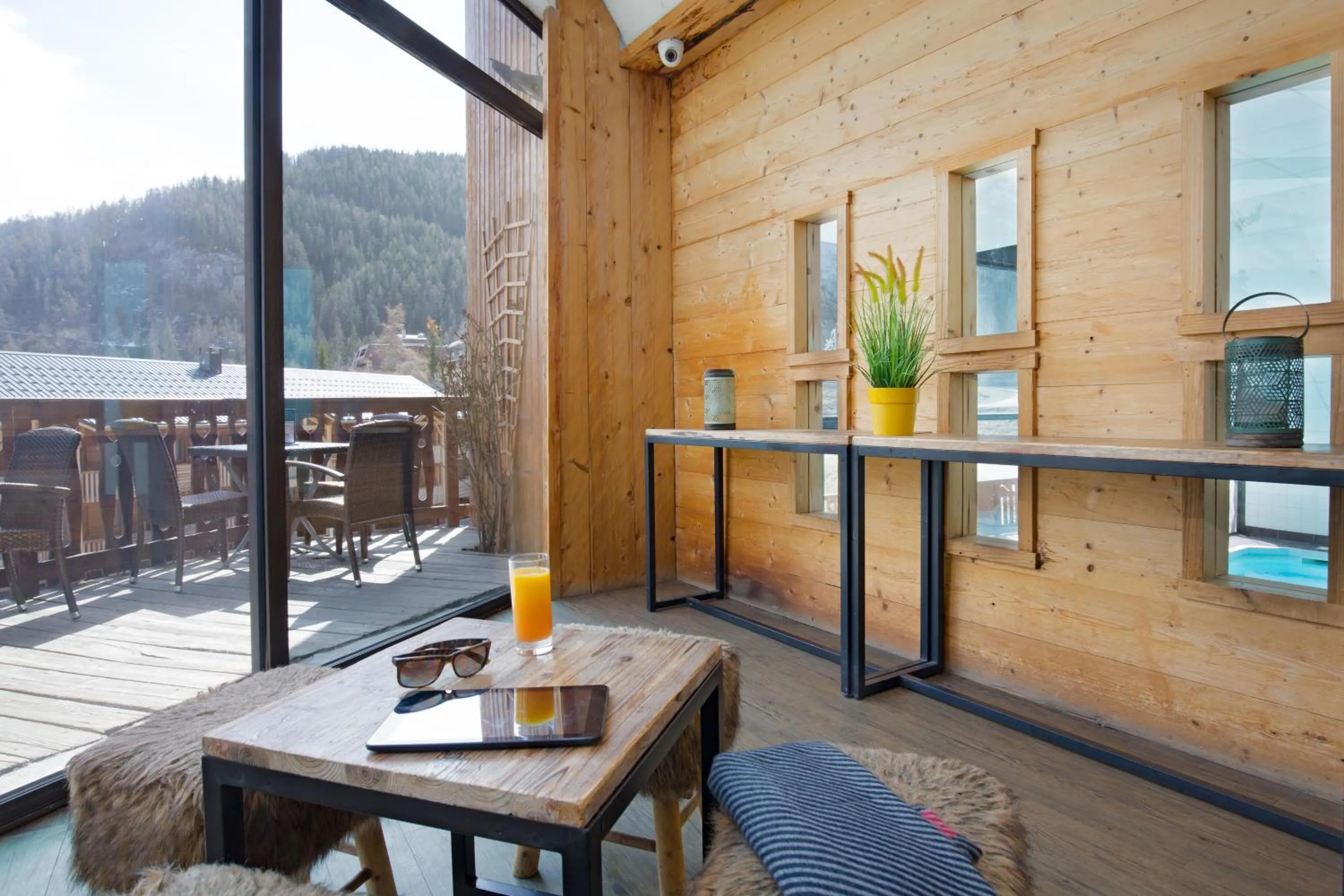 Lobby or reception in SOWELL Family Les Bergers