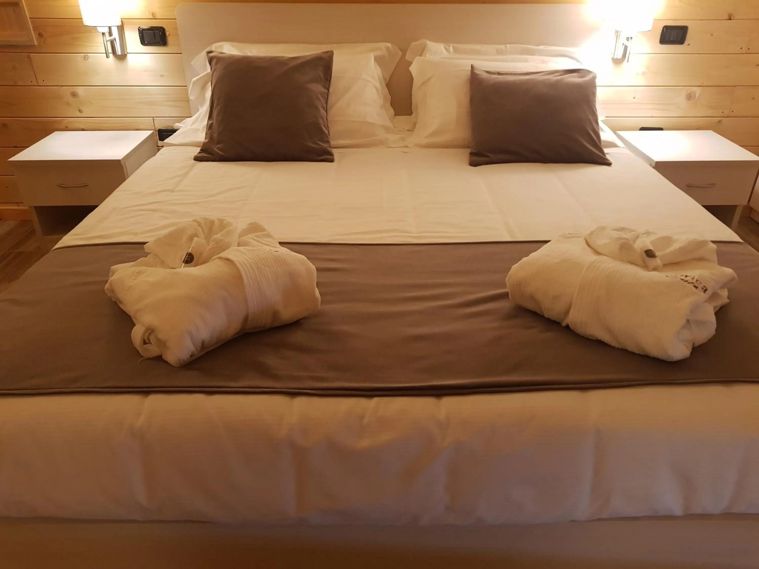 Bed in Lorica Suite Lago