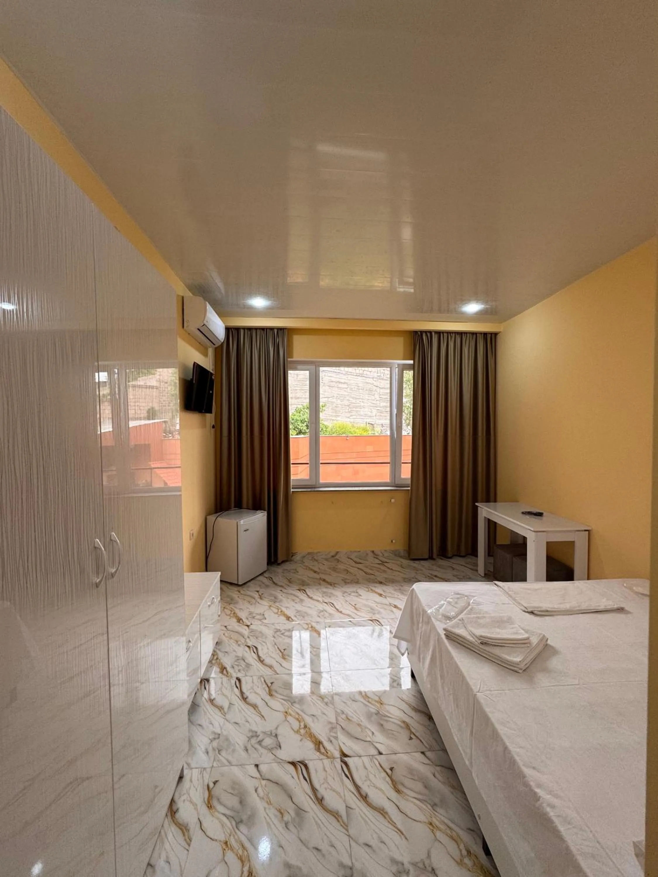 Bed in Red Hotel Yerevan Center