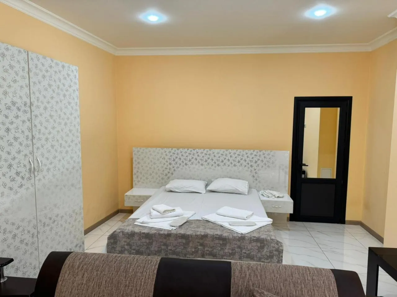 Bed in Red Hotel Yerevan Center