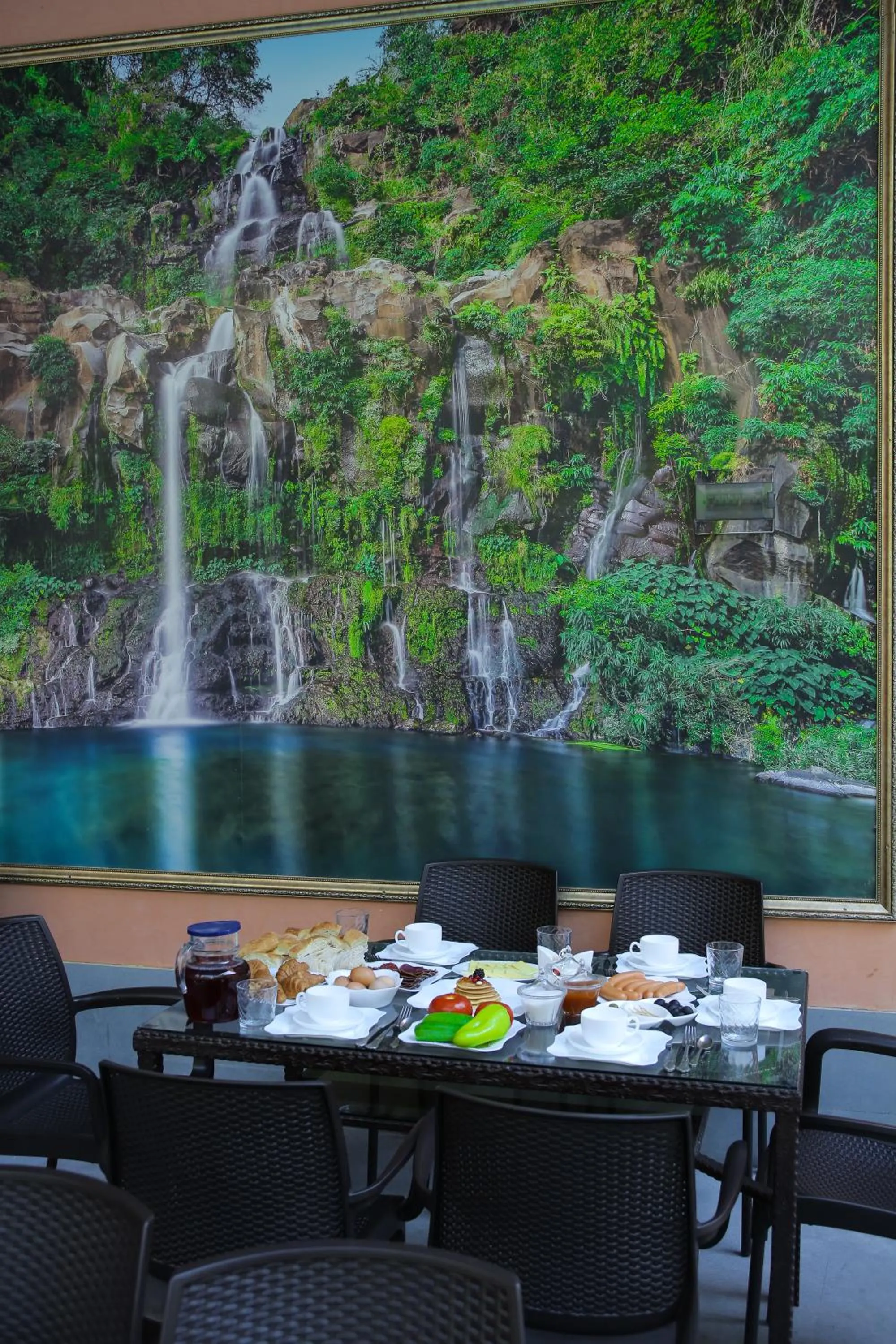 Decorative detail in Red Hotel Yerevan Center